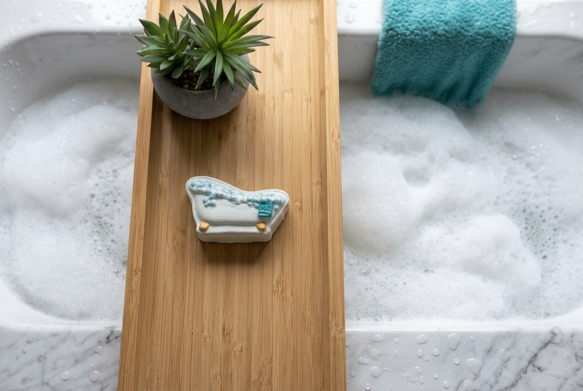 Petite bombe de bain bain de bulles