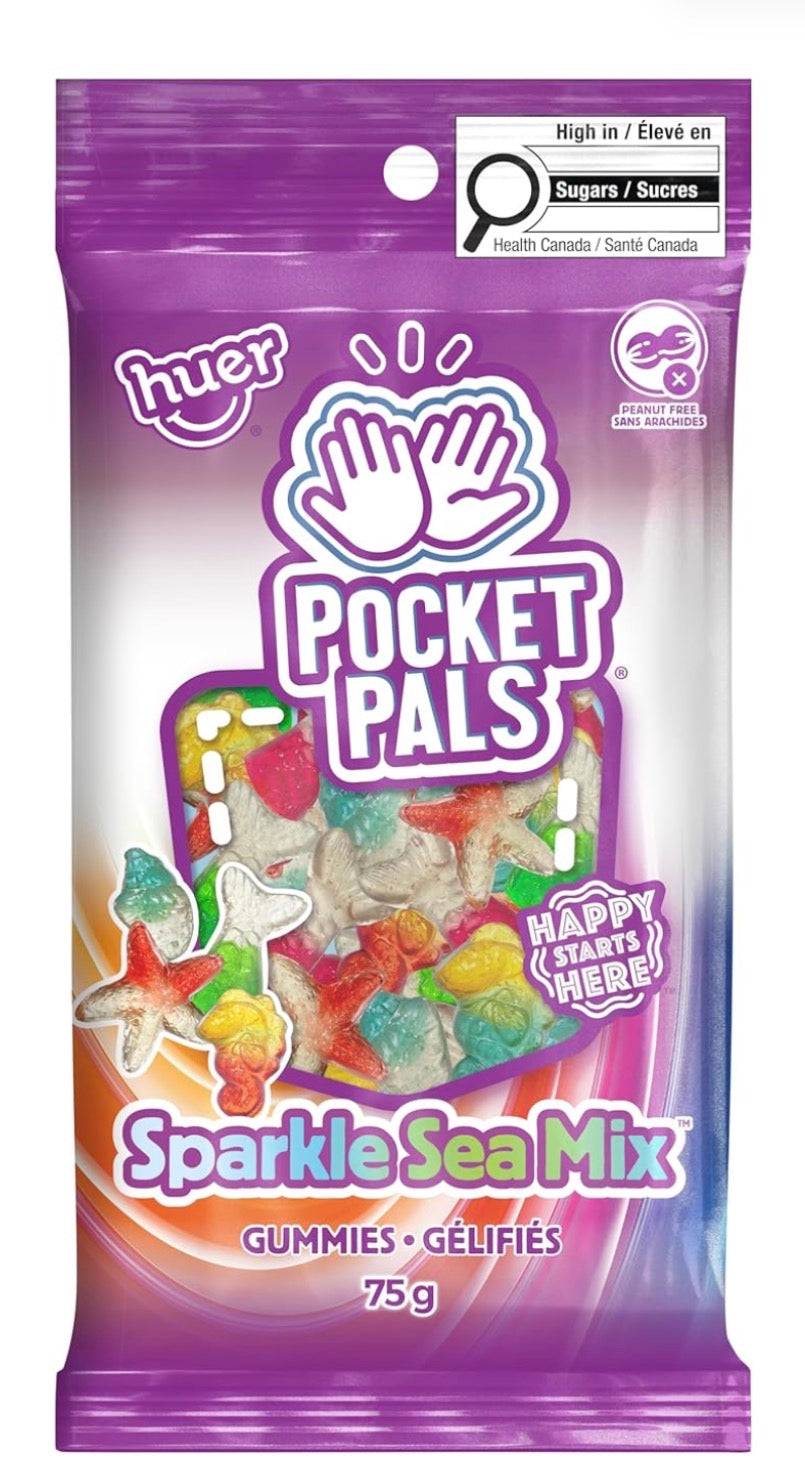 Pochette pals mélange de la mer 75g.