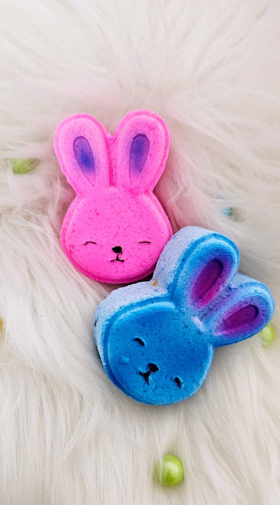 Bombe lapin rose ou bleu