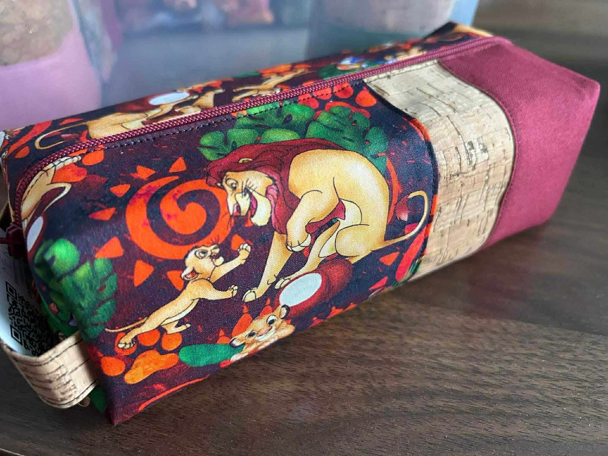 Trousse papa et bébé lion