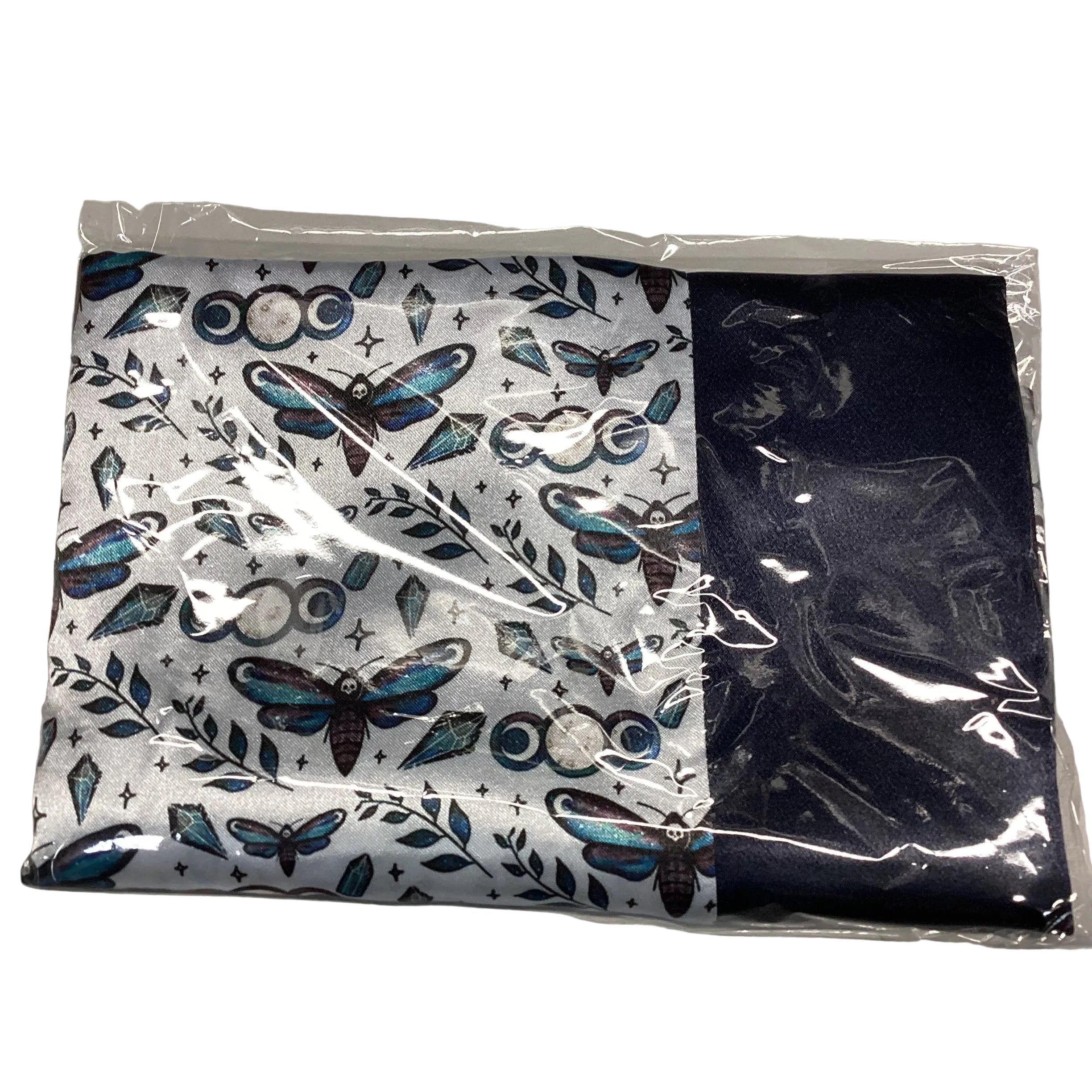 Taie d’oreiller satin papillon