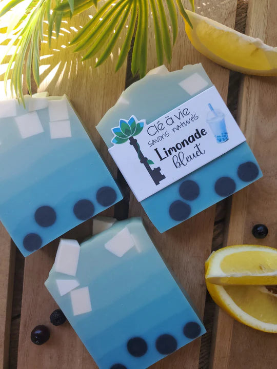 Savon limonade bleuet
