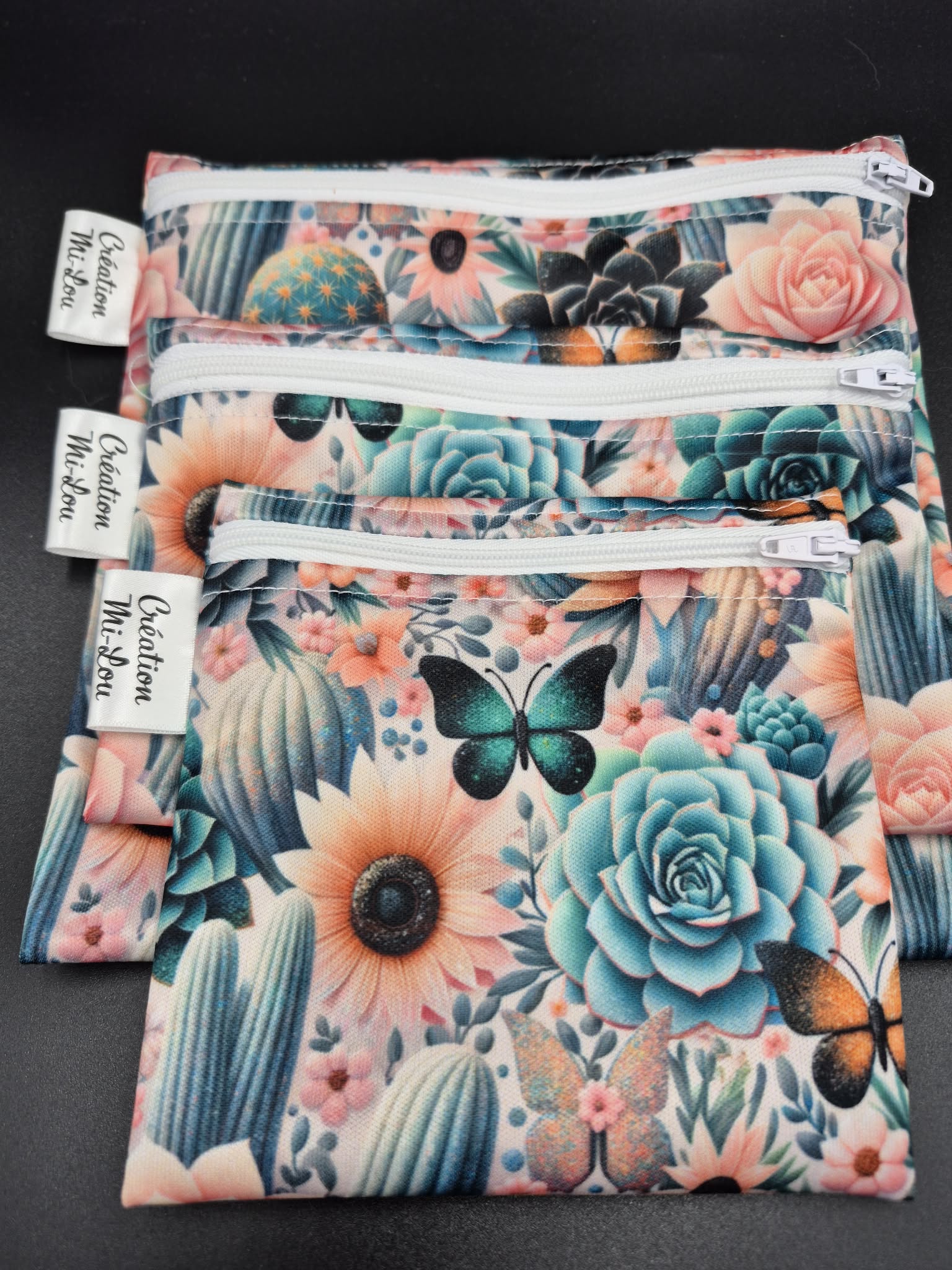 Sac à collation cactus