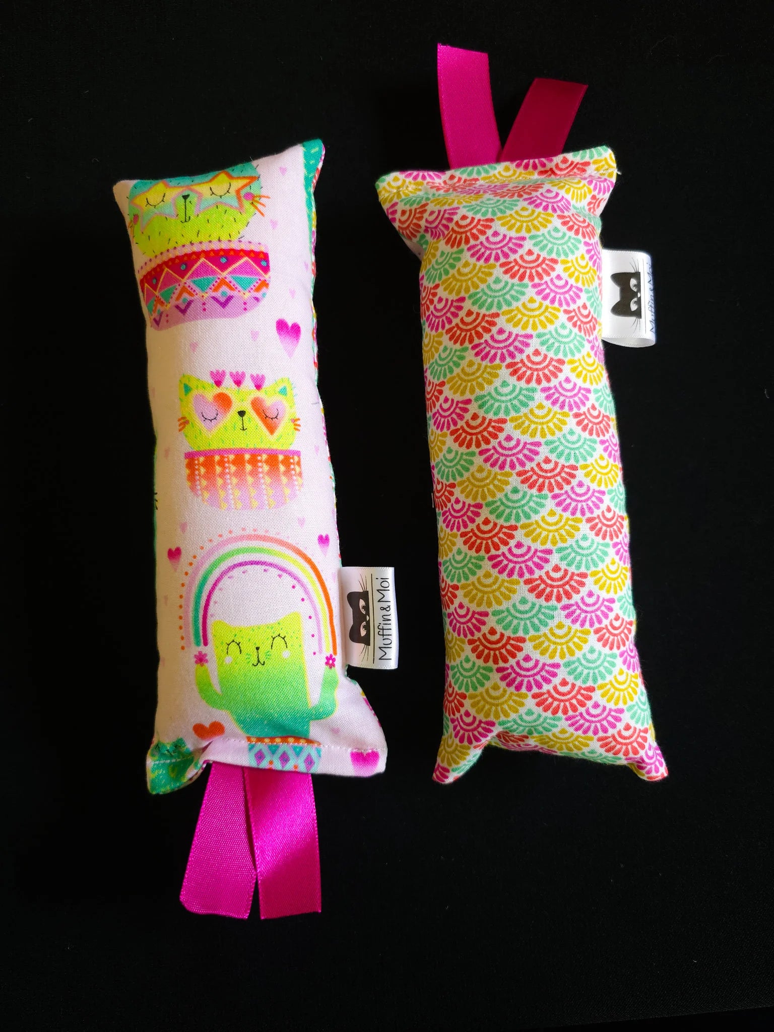 Medium Cat Toy - Pink Cactus