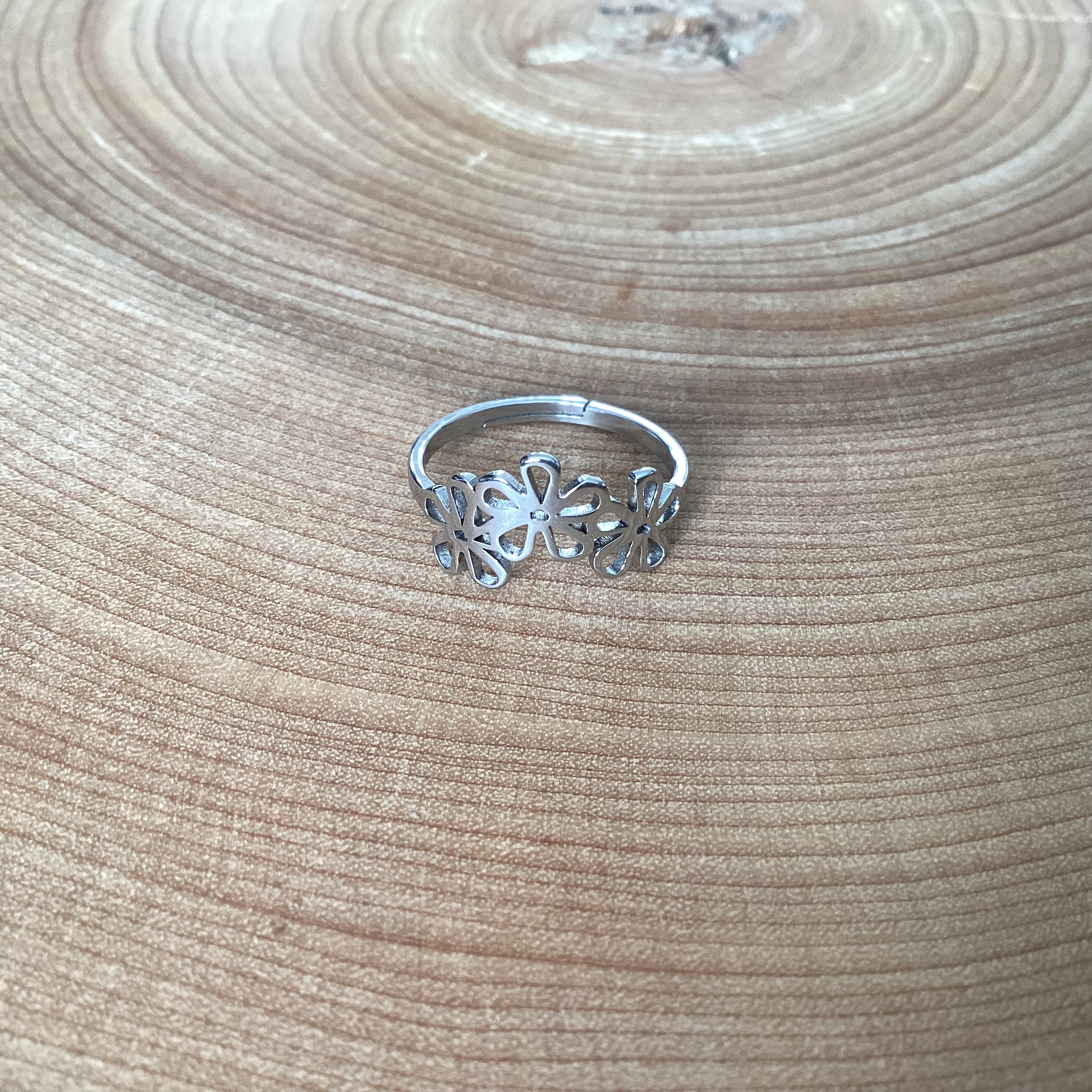 Adjustable stainless steel ring of your choice