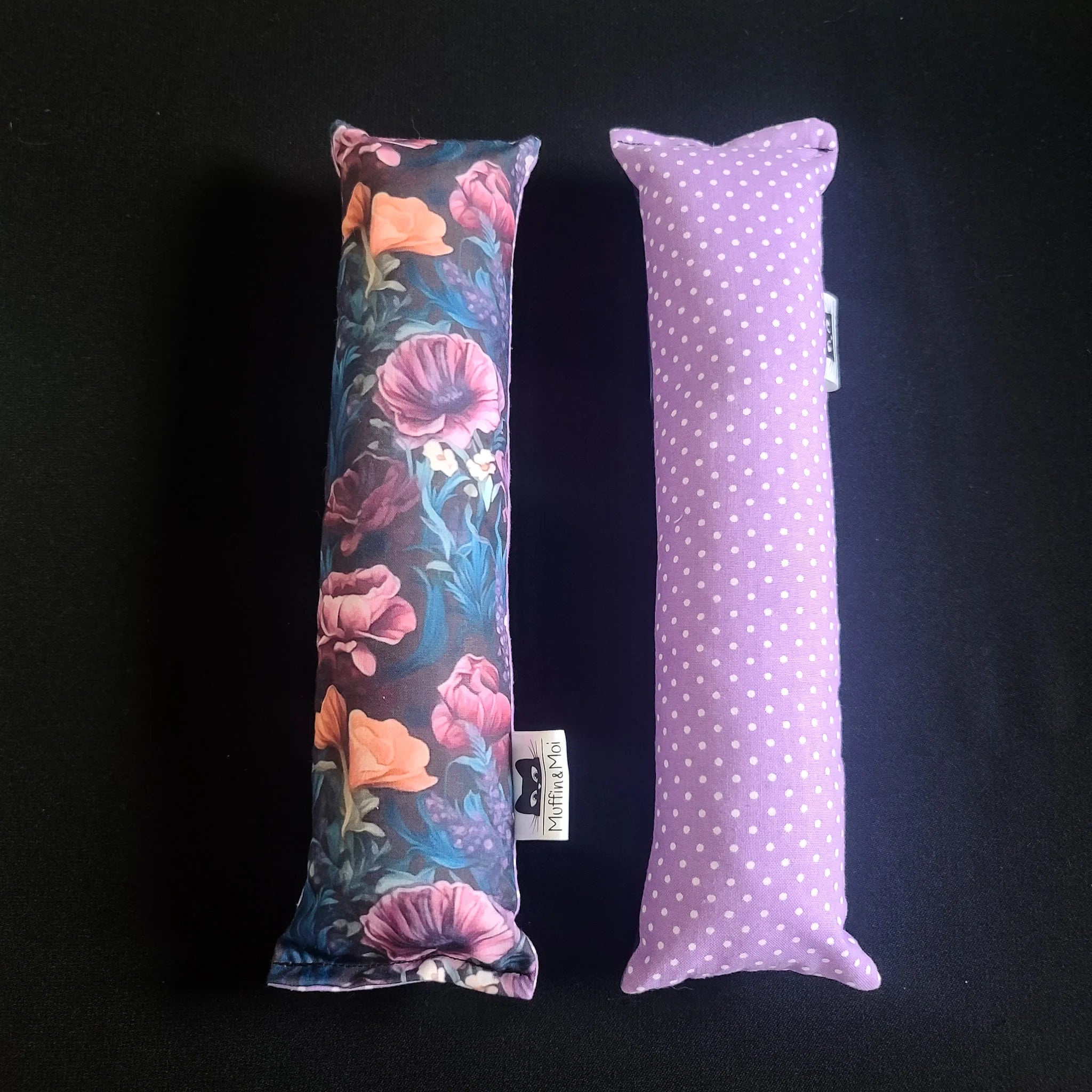 Large Cat Toy - Purple Flowers