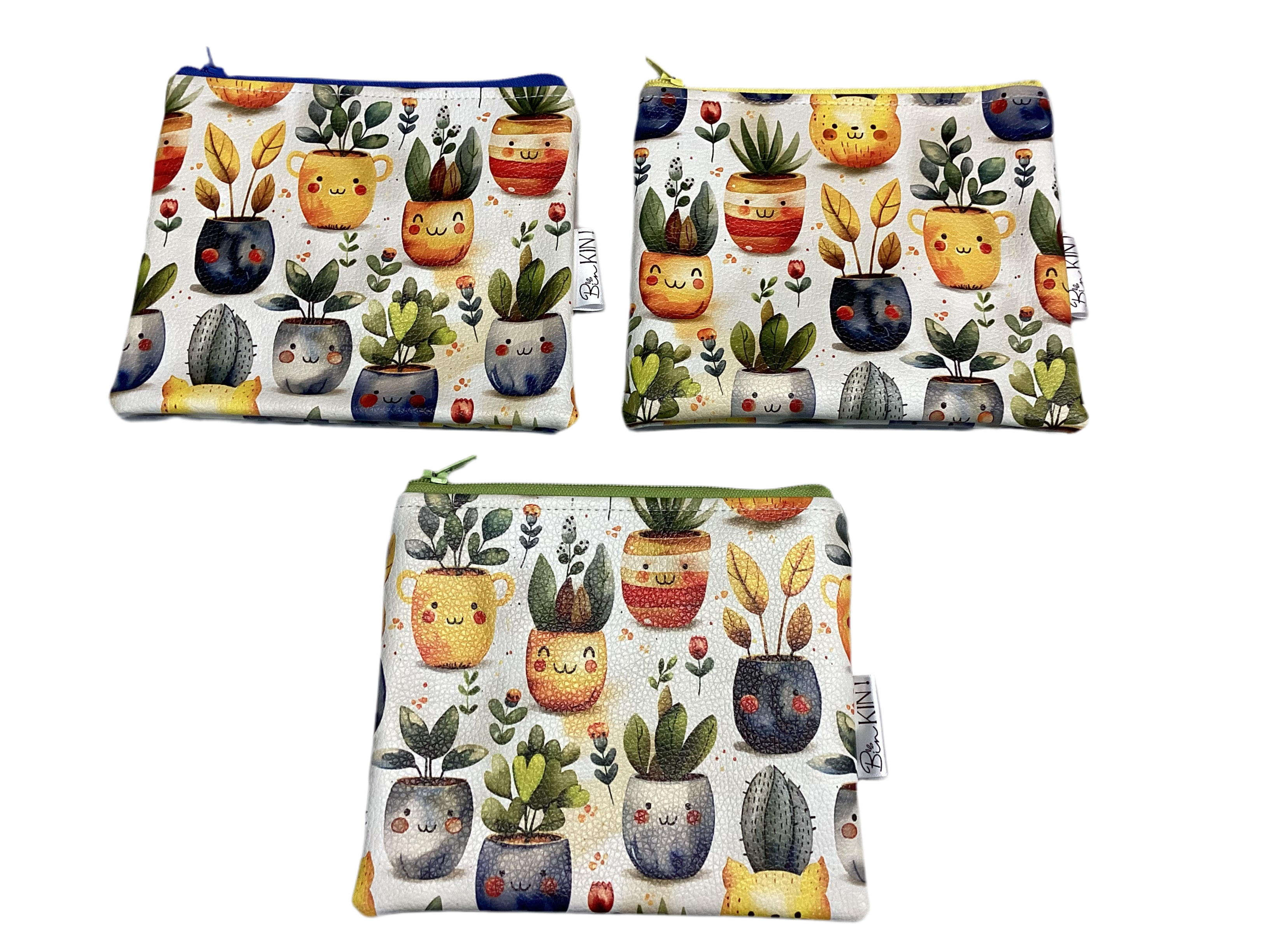 Pochette porte-monnaie carré au choix