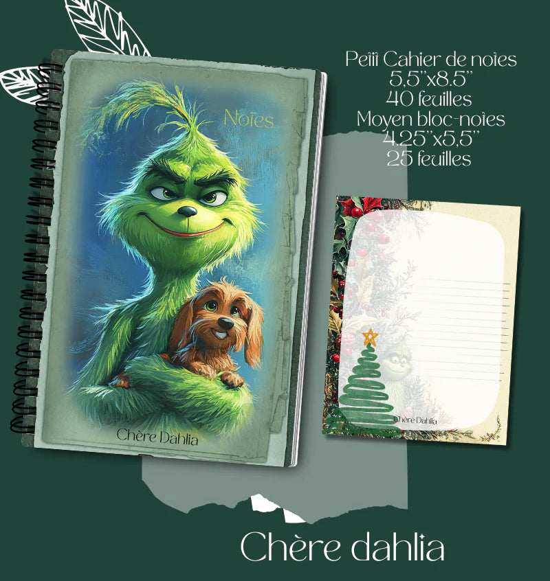 Duo papeterie grincheux