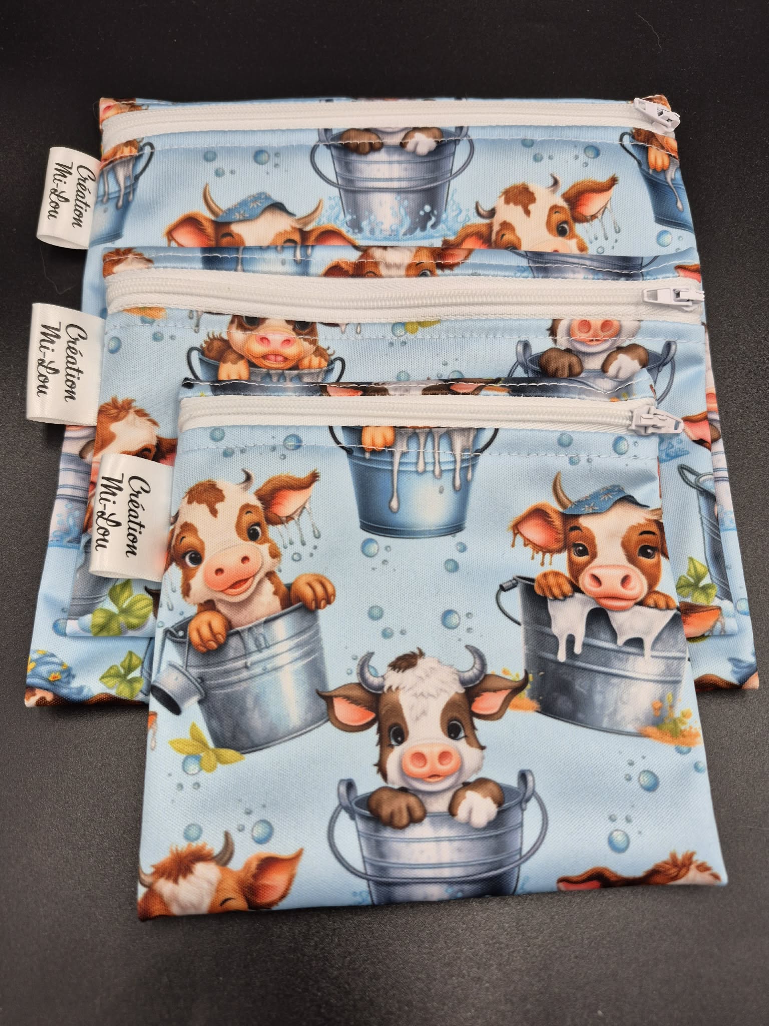 Sac à collation vache