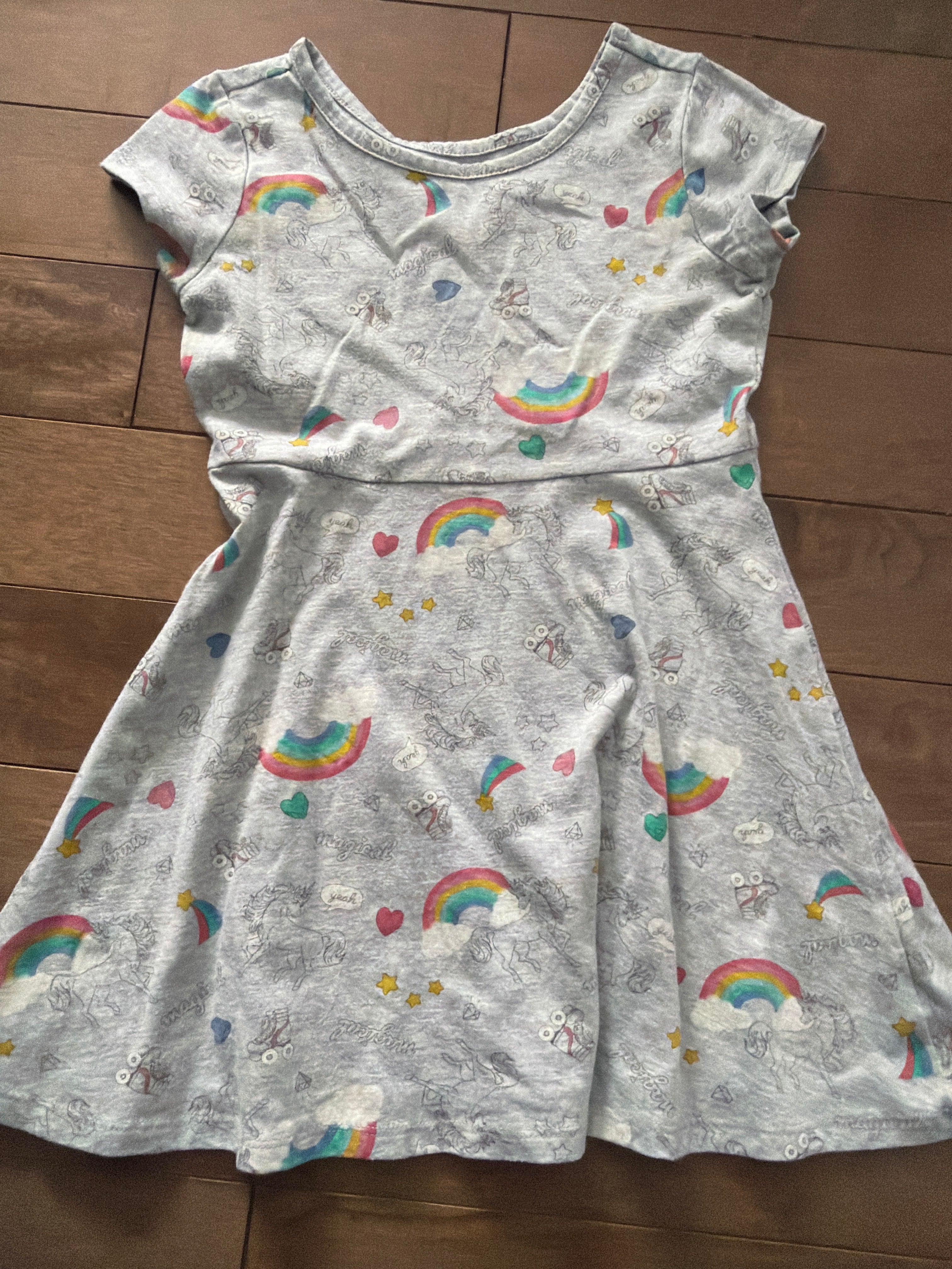 Robe licorne 4-5 ans