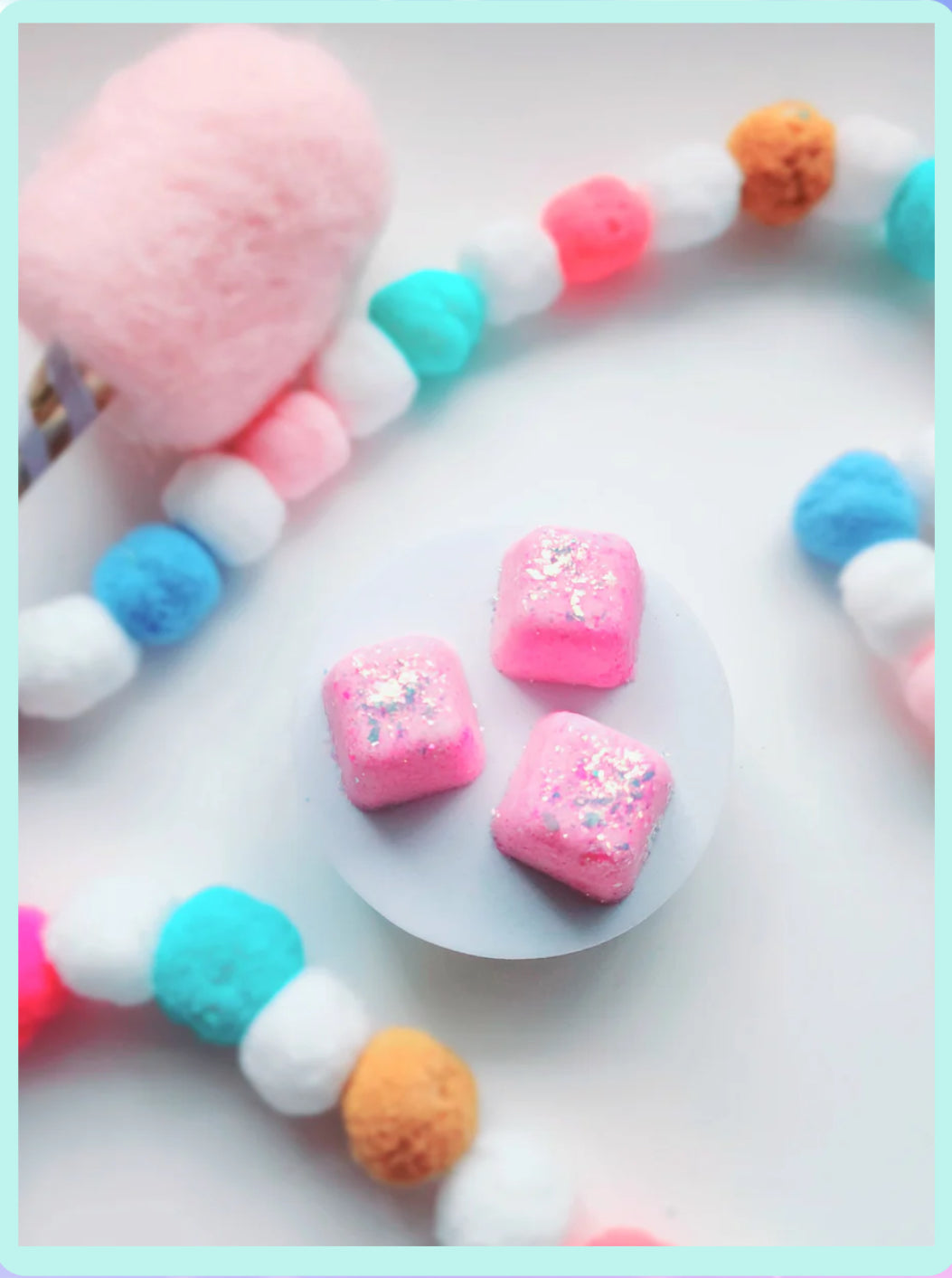 Bombe de douche Eucalyptus et Menthol (rose ou bleu alléatoire)