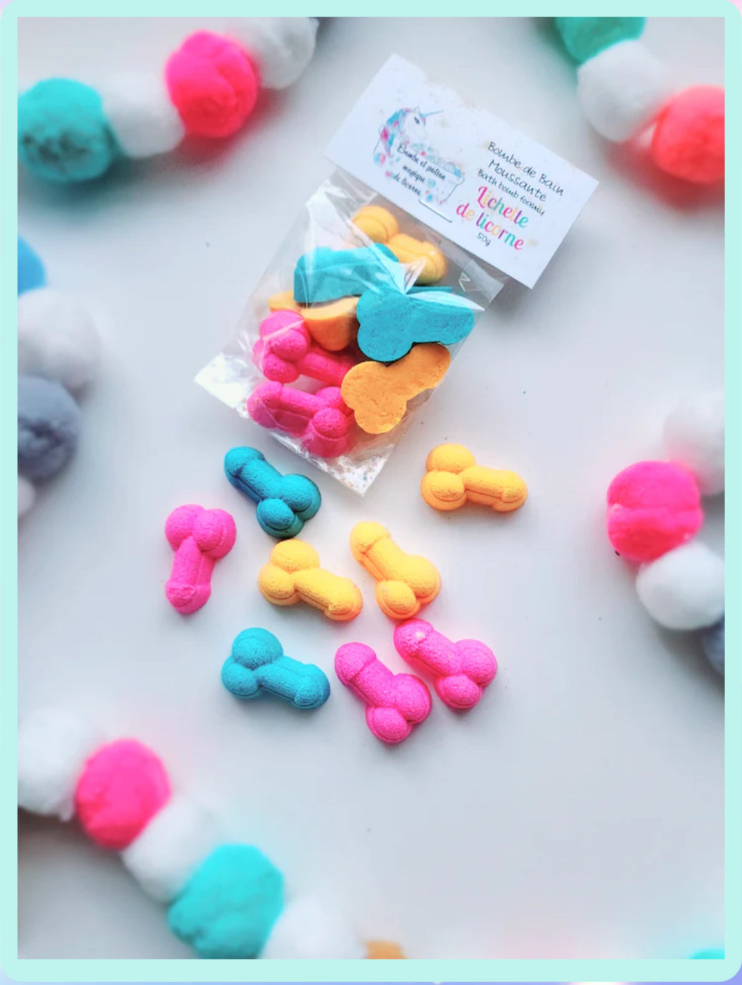 Moulée de licorne coquine