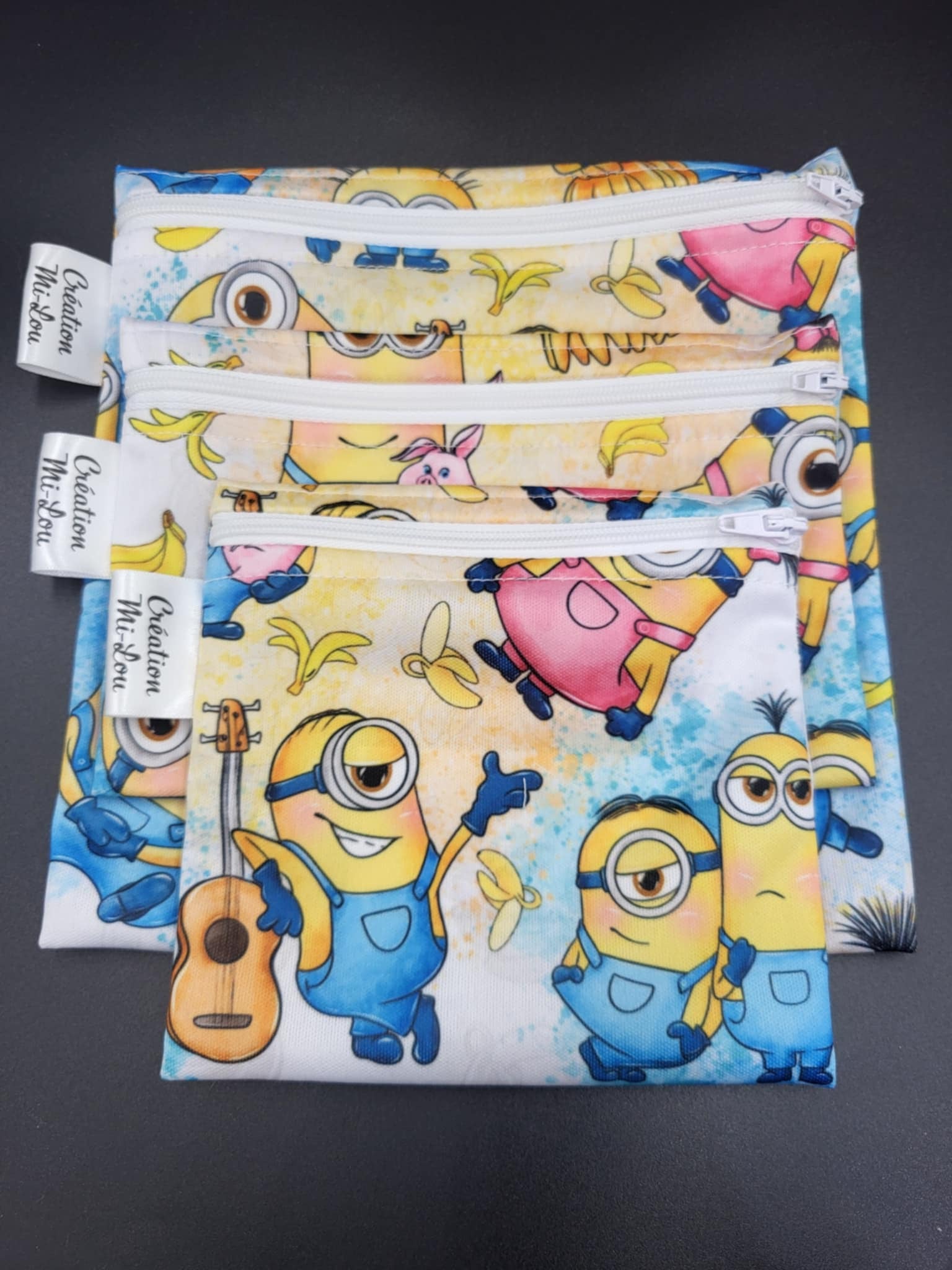 Sac à collation bonhomme jaune