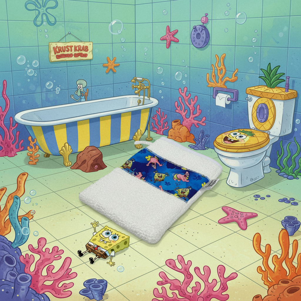Mitaine de bain adulte