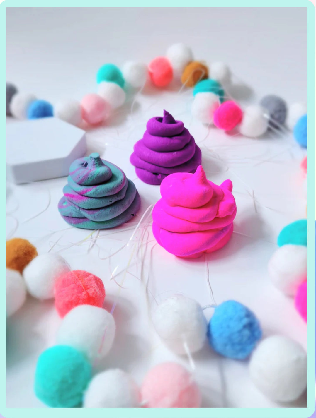 Unicorn Poop Foam (Blue and Pink Mixed)