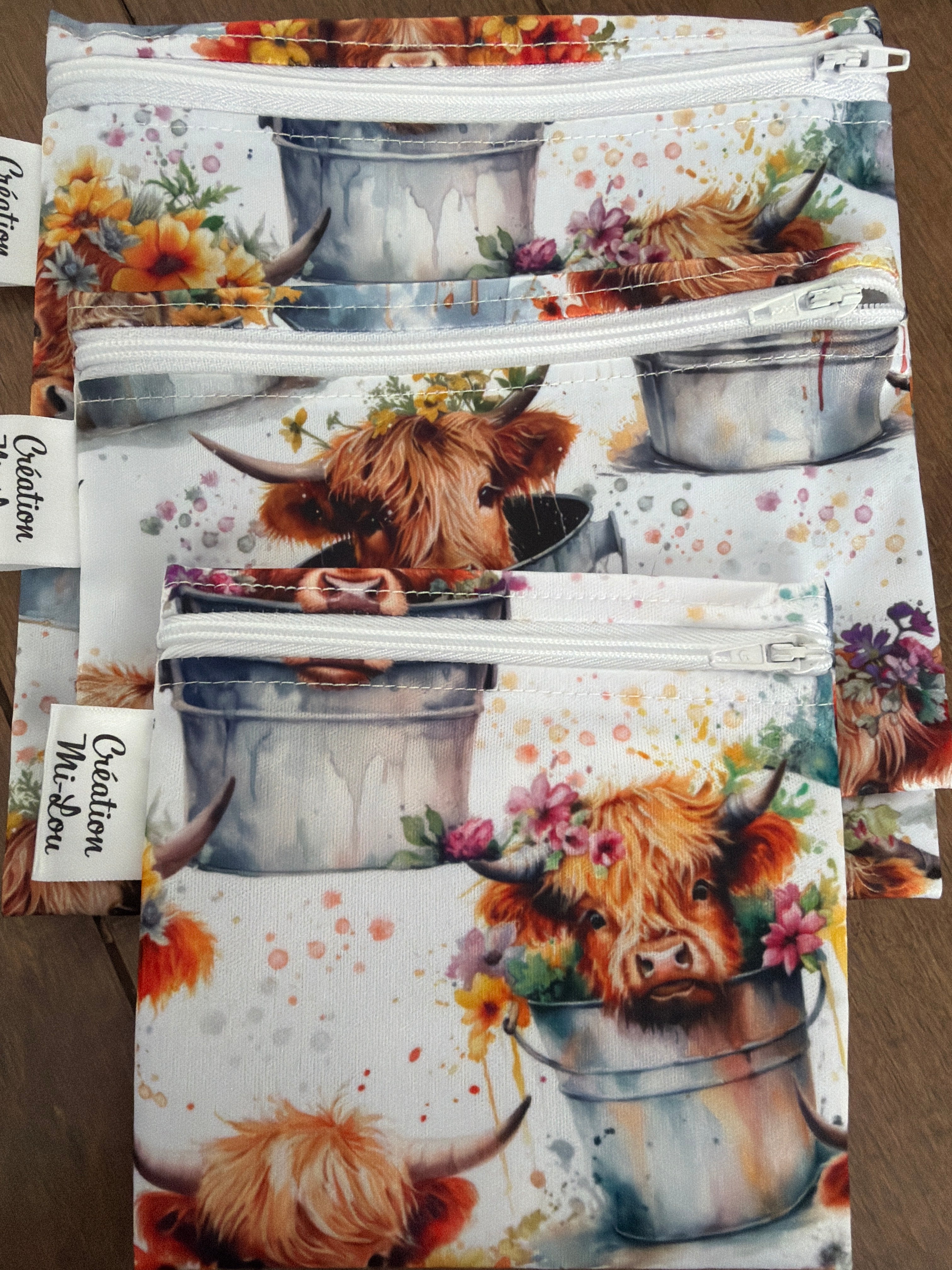 Sac à collation vache