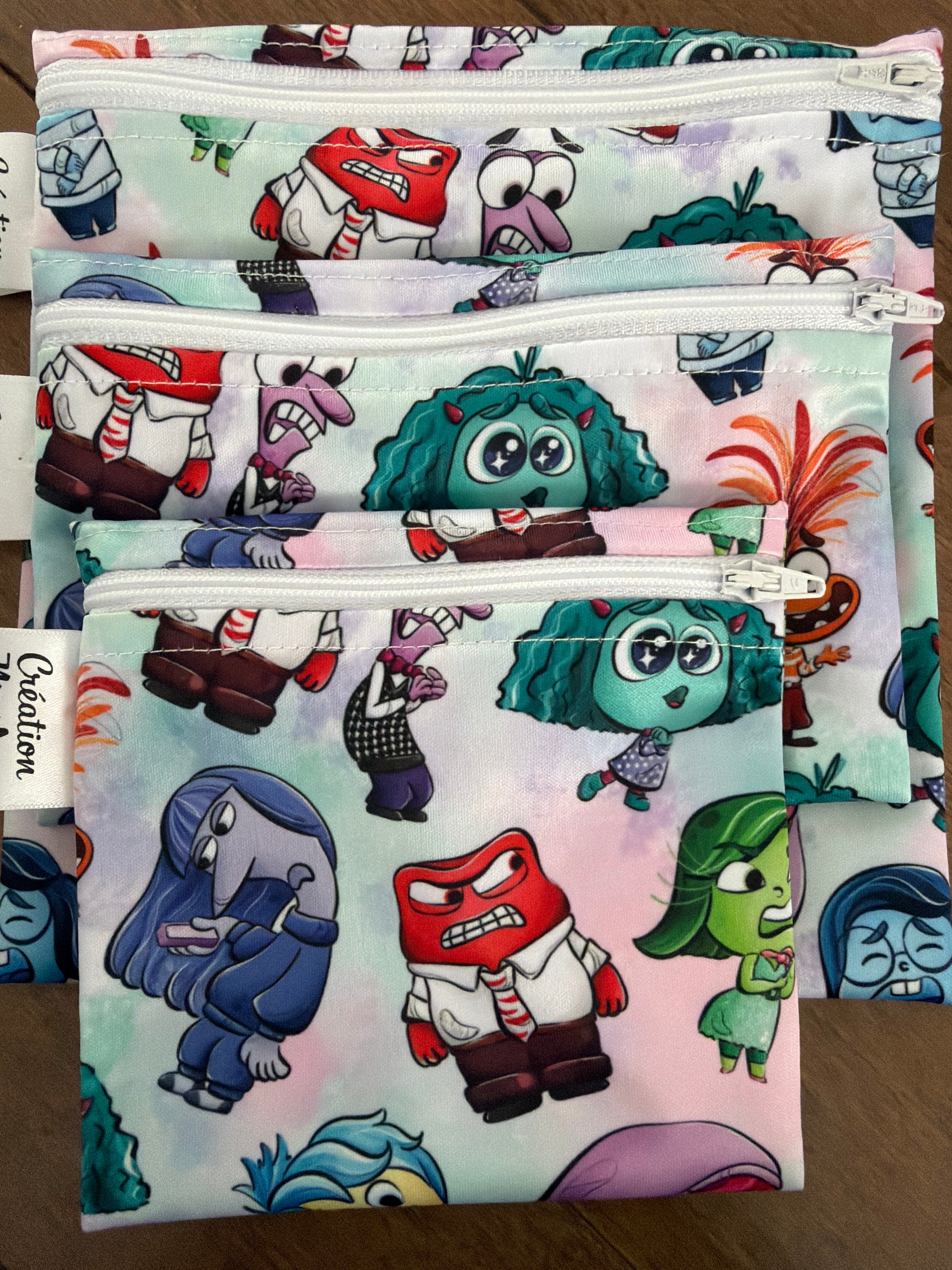 Sac à collation film émotions