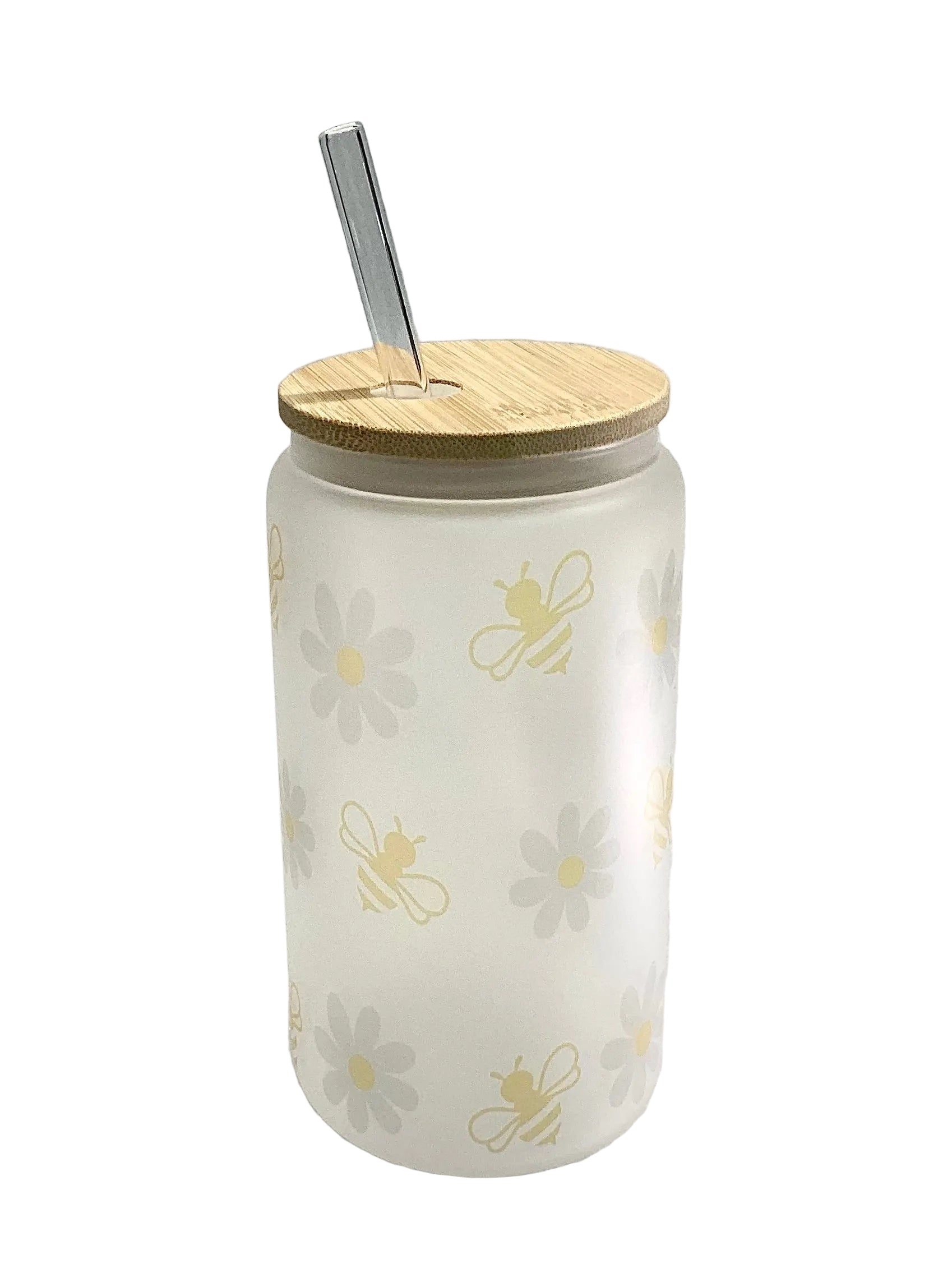 Verre avec couvercle en bois