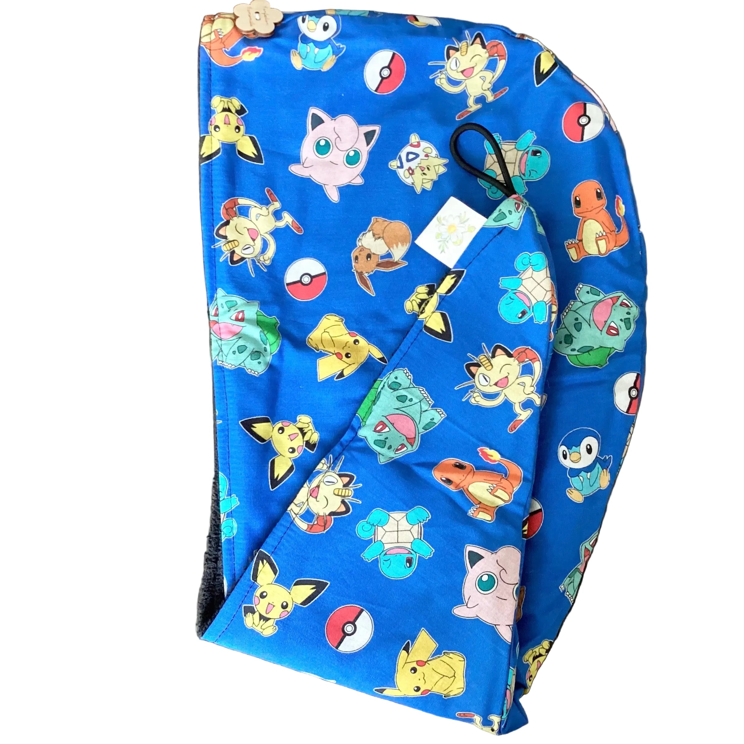 Serviette à cheveux personnage combattant