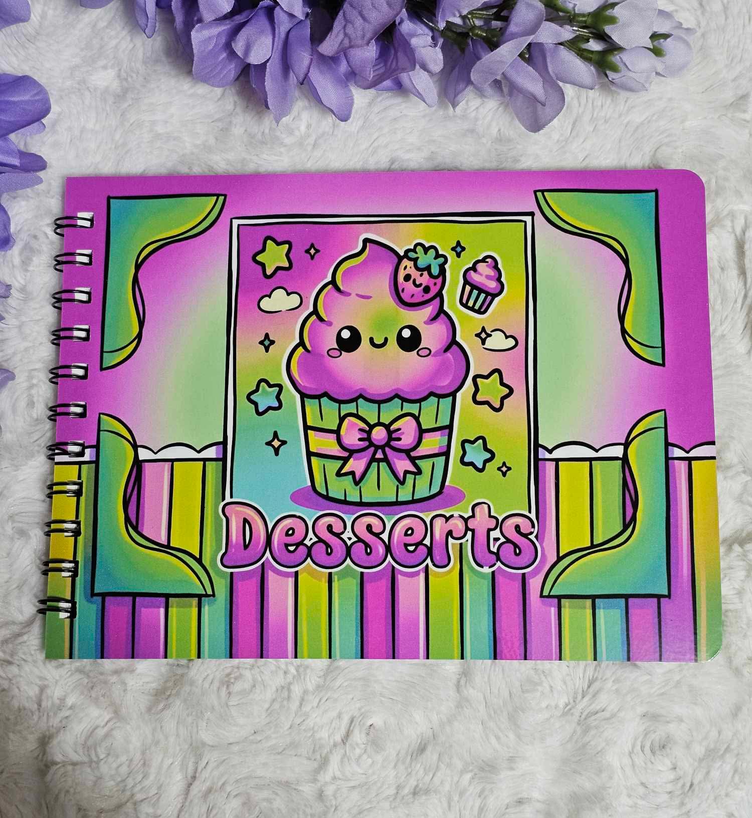 Livre de dessin desserts