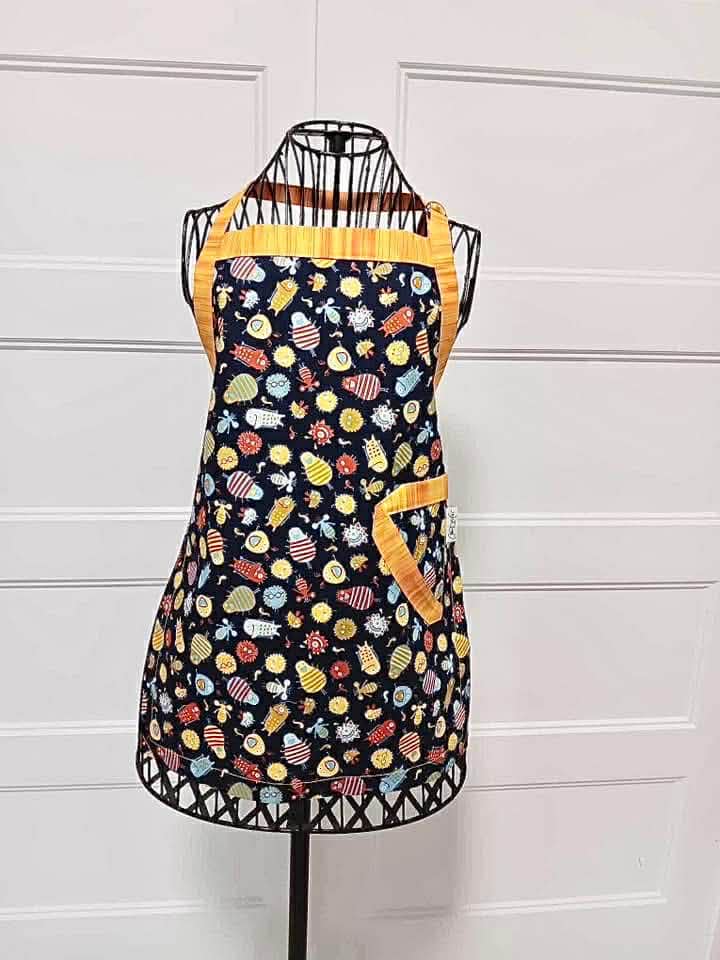 Tablier enfant petit monstre