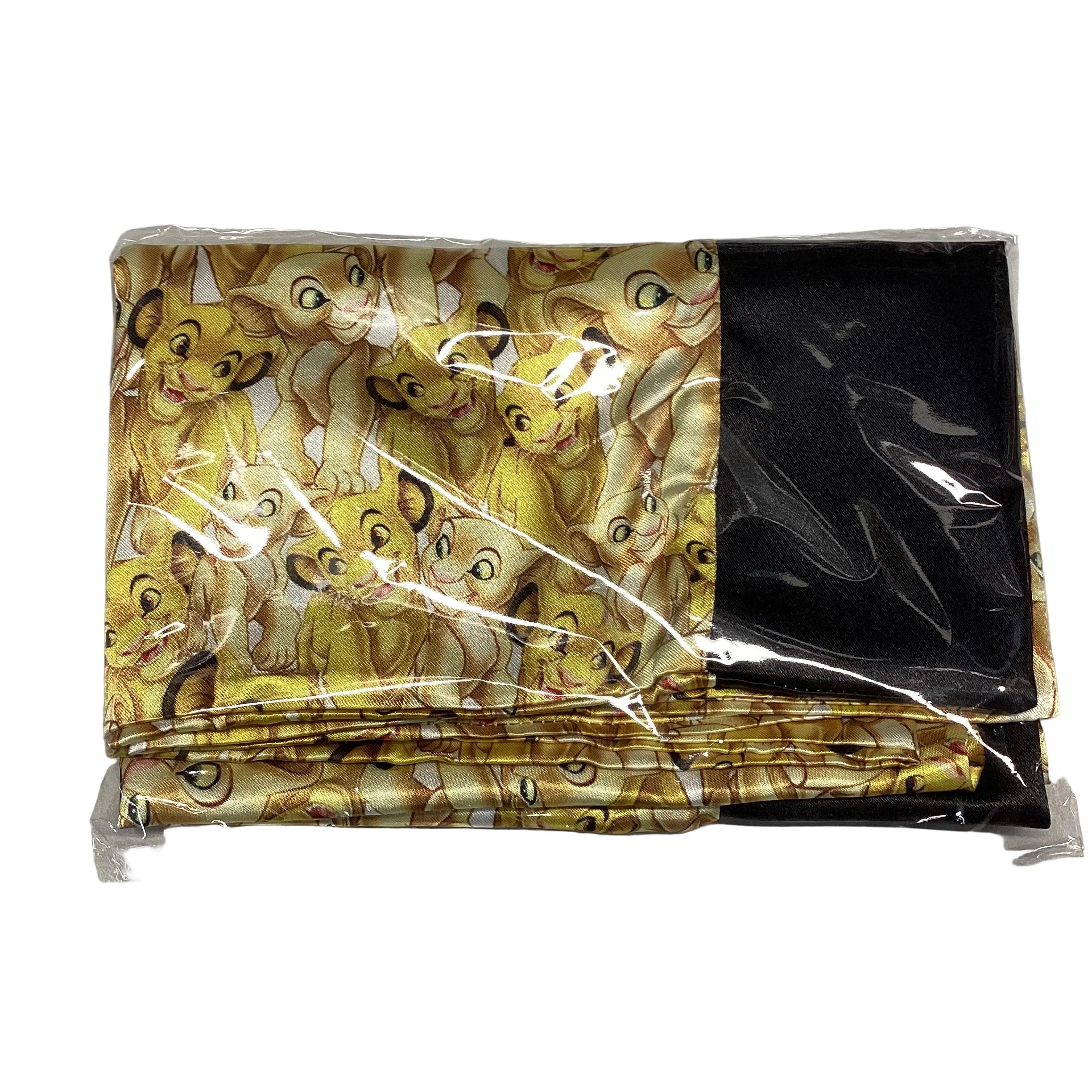 Taie d’oreiller satin lion