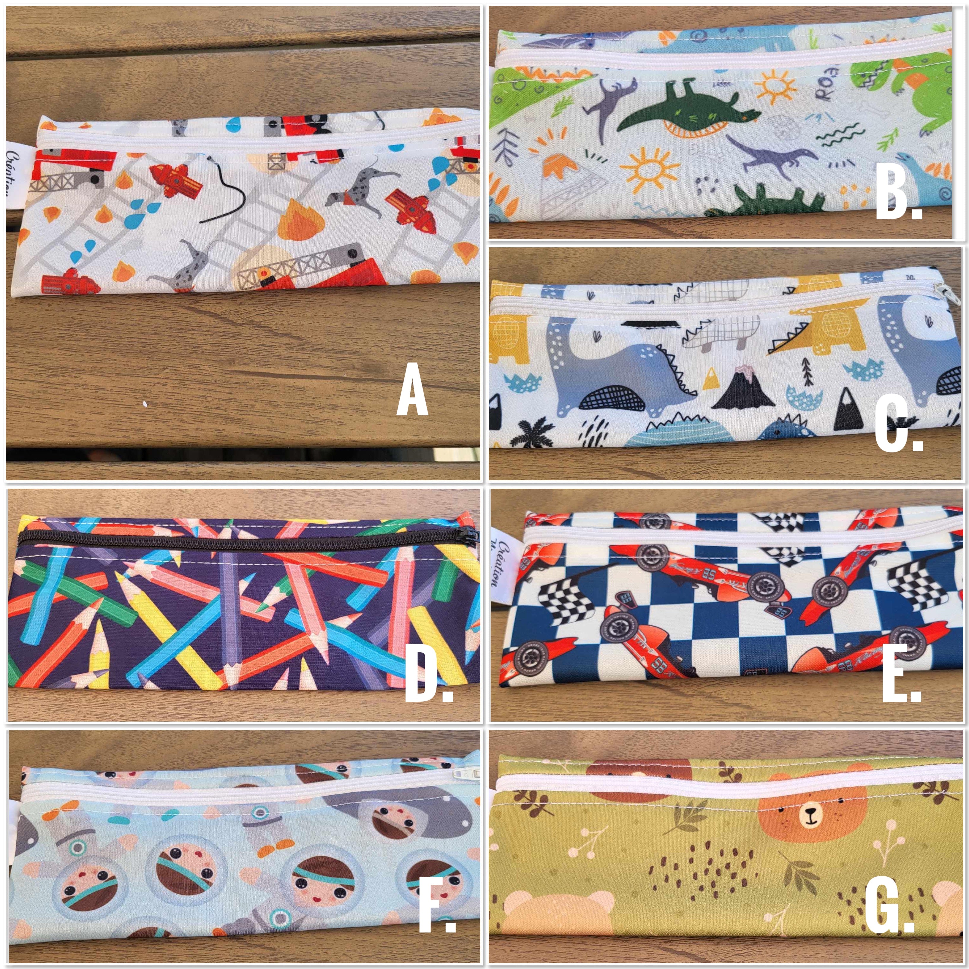 Sac réutilisable pour ustensiles, paille, brosse à dent ♻️