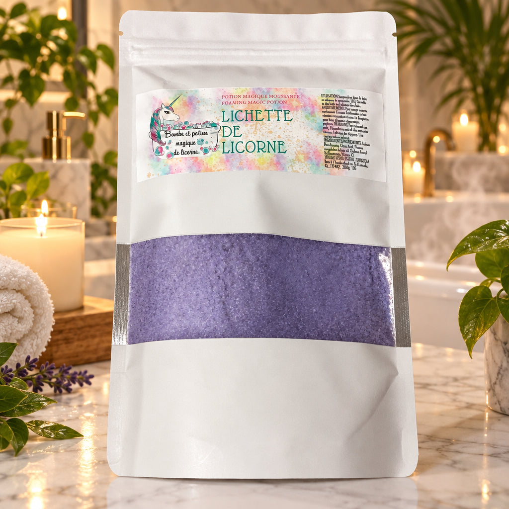 Potion magique moussante