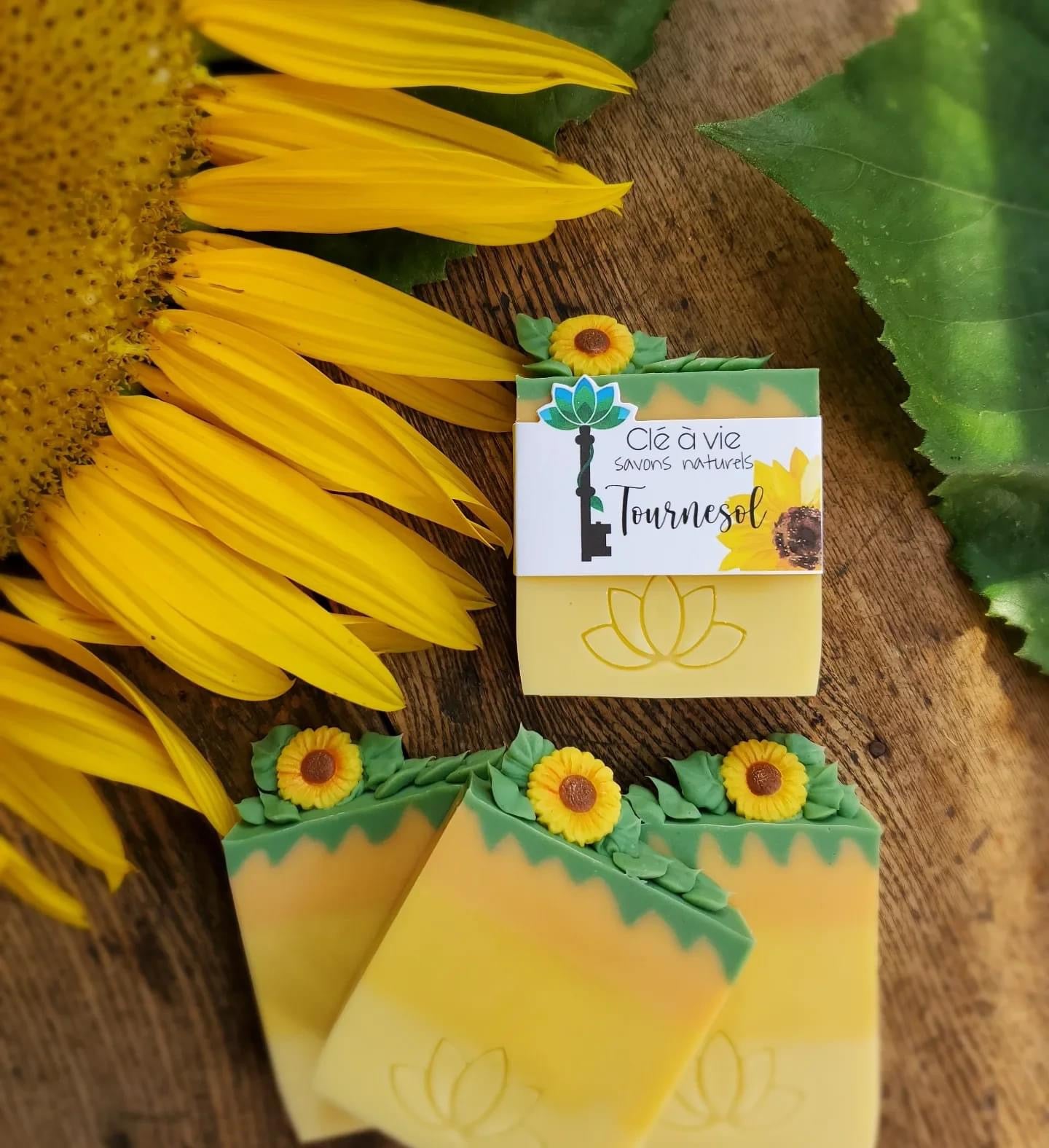 Sunflower soap