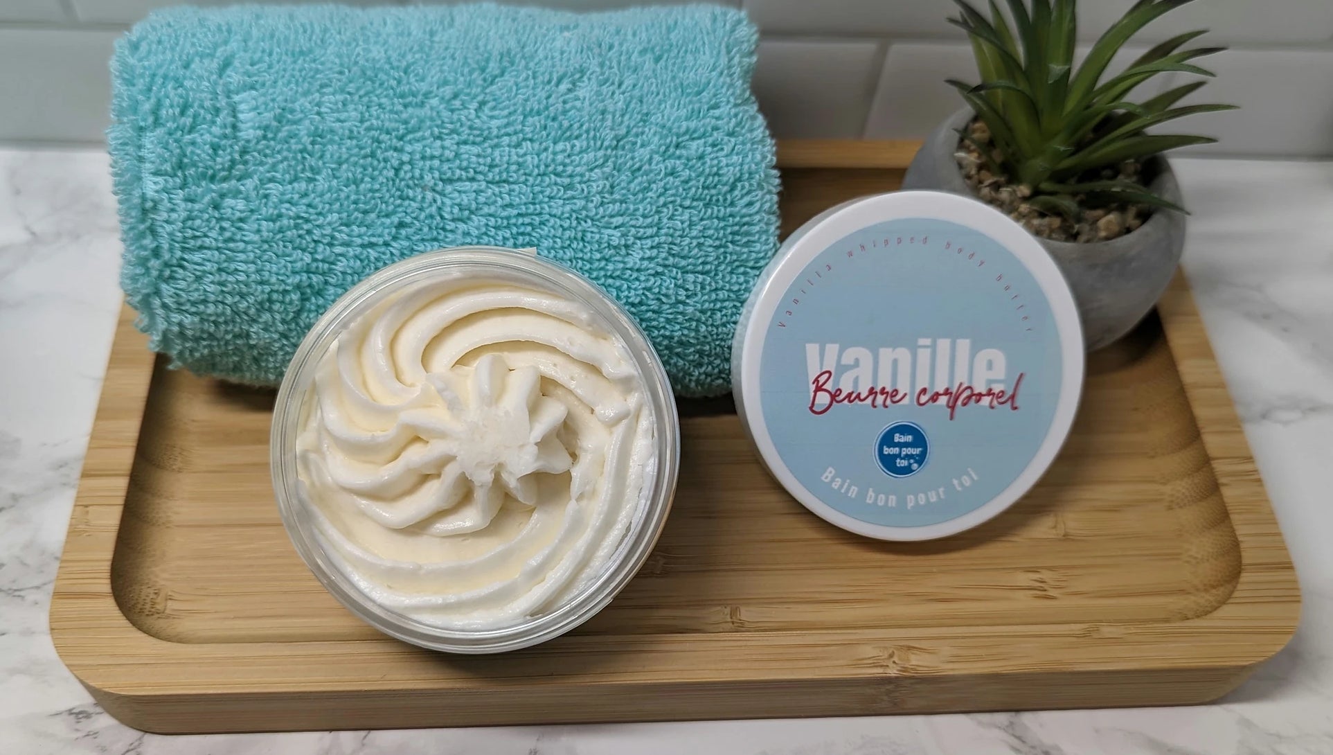 Whipped body butter of your choice