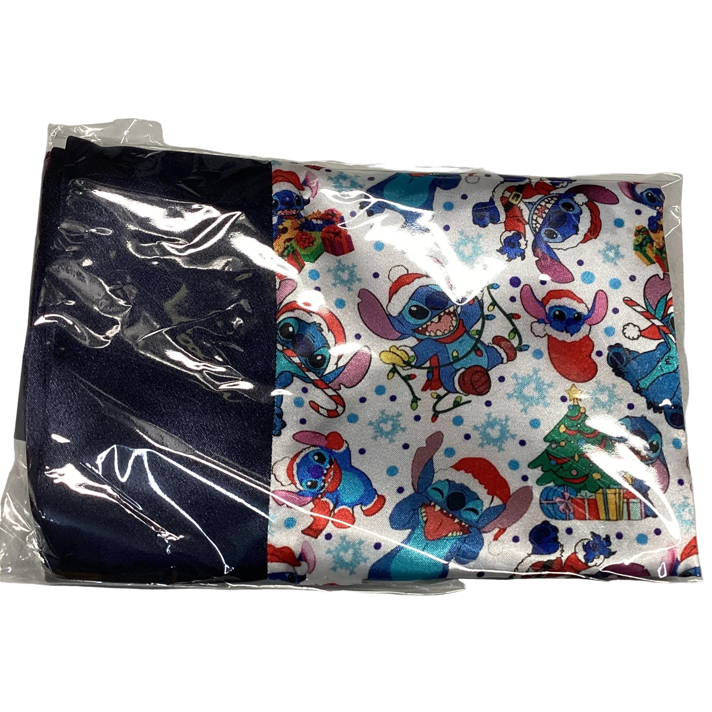 Taie d’oreiller satin petit extraterrestre bleu