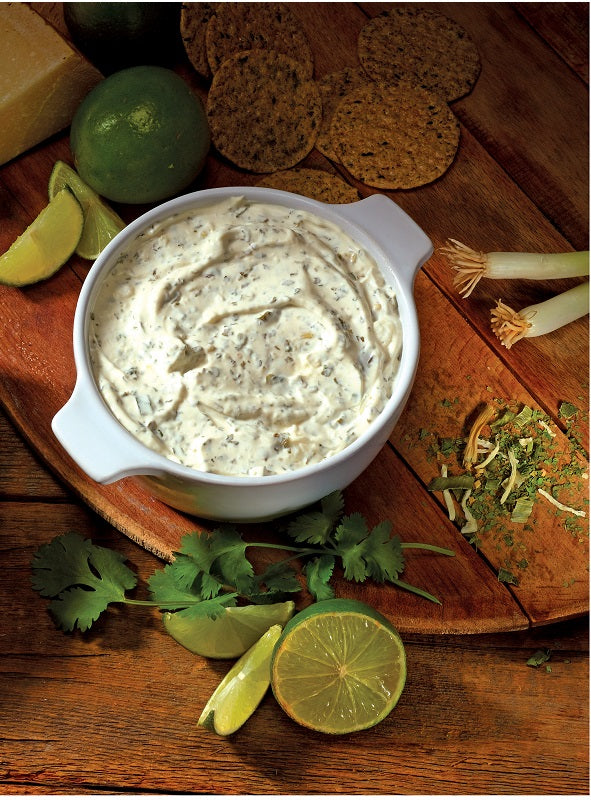 Lime and cilantro dip