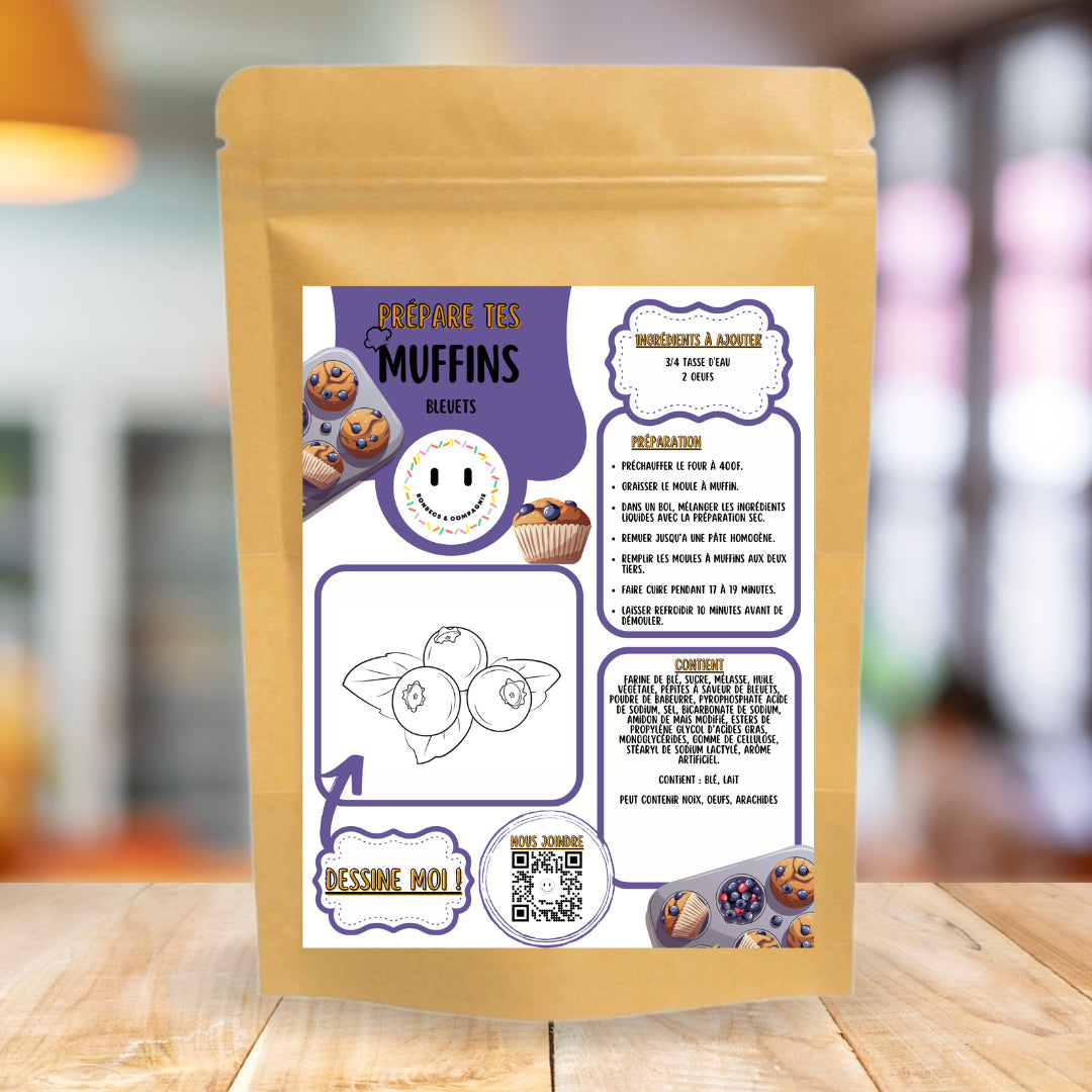 MUFFIN MIX - BLUEBERRY