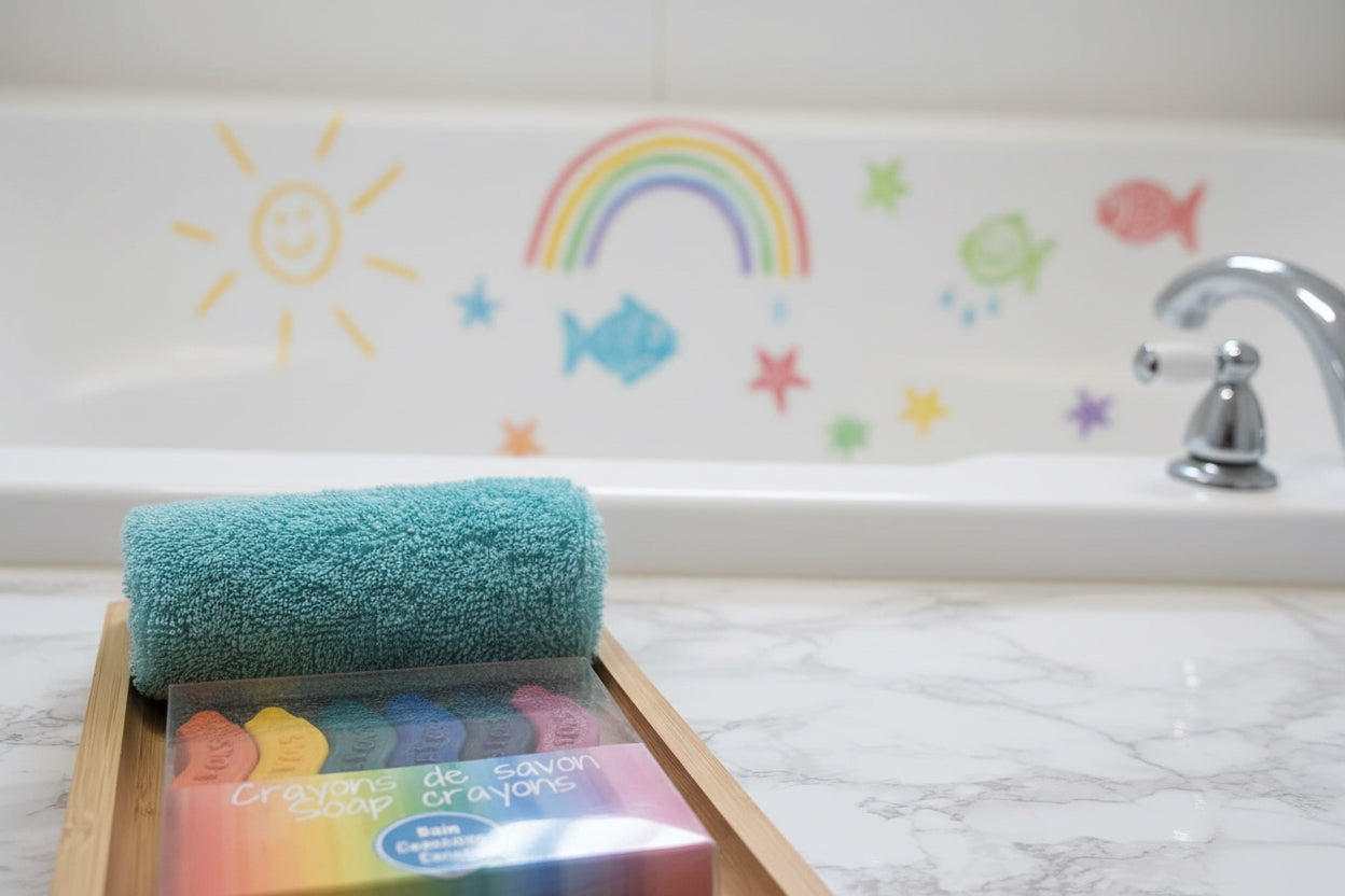 Crayons de bain