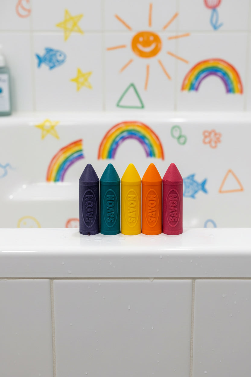 Crayons de bain