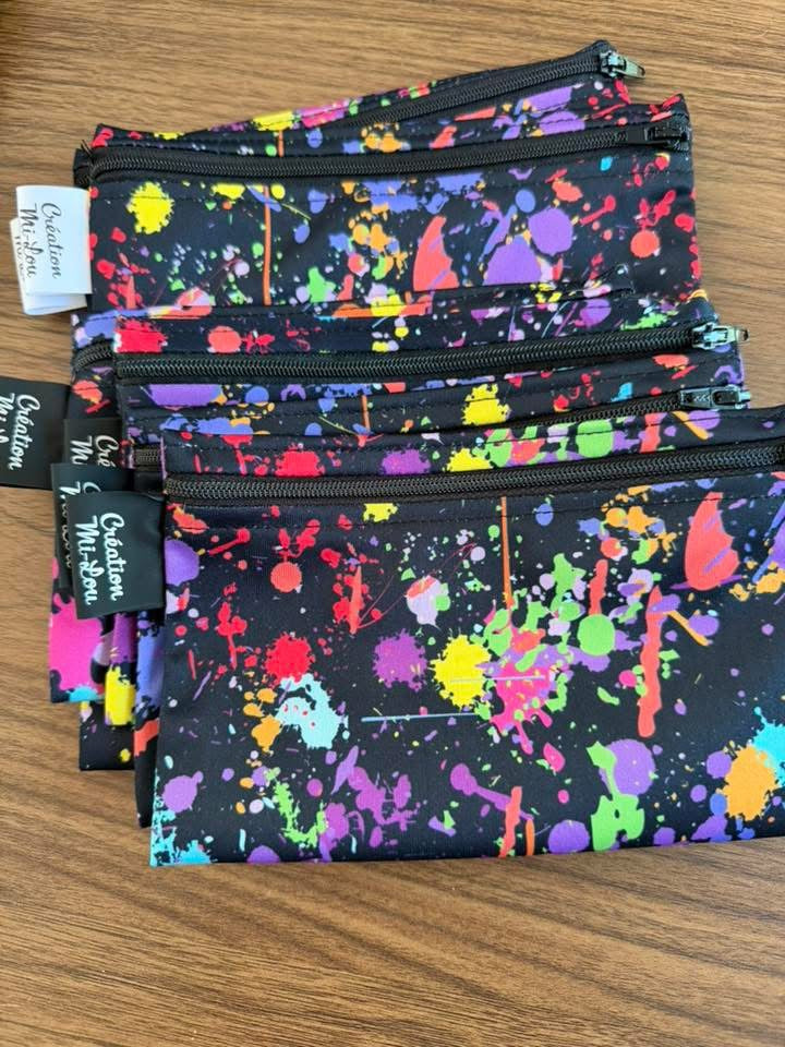 Sac à collation multicolore