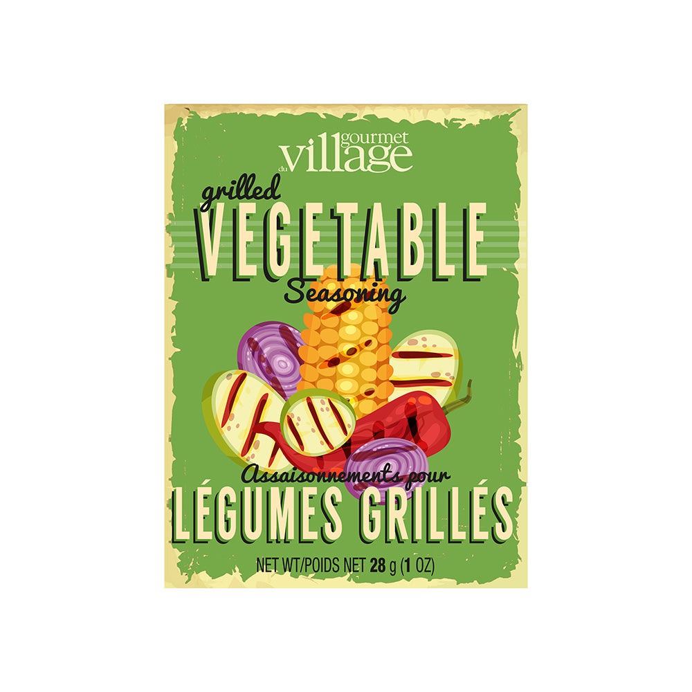 Seasoning for grilled vegetables