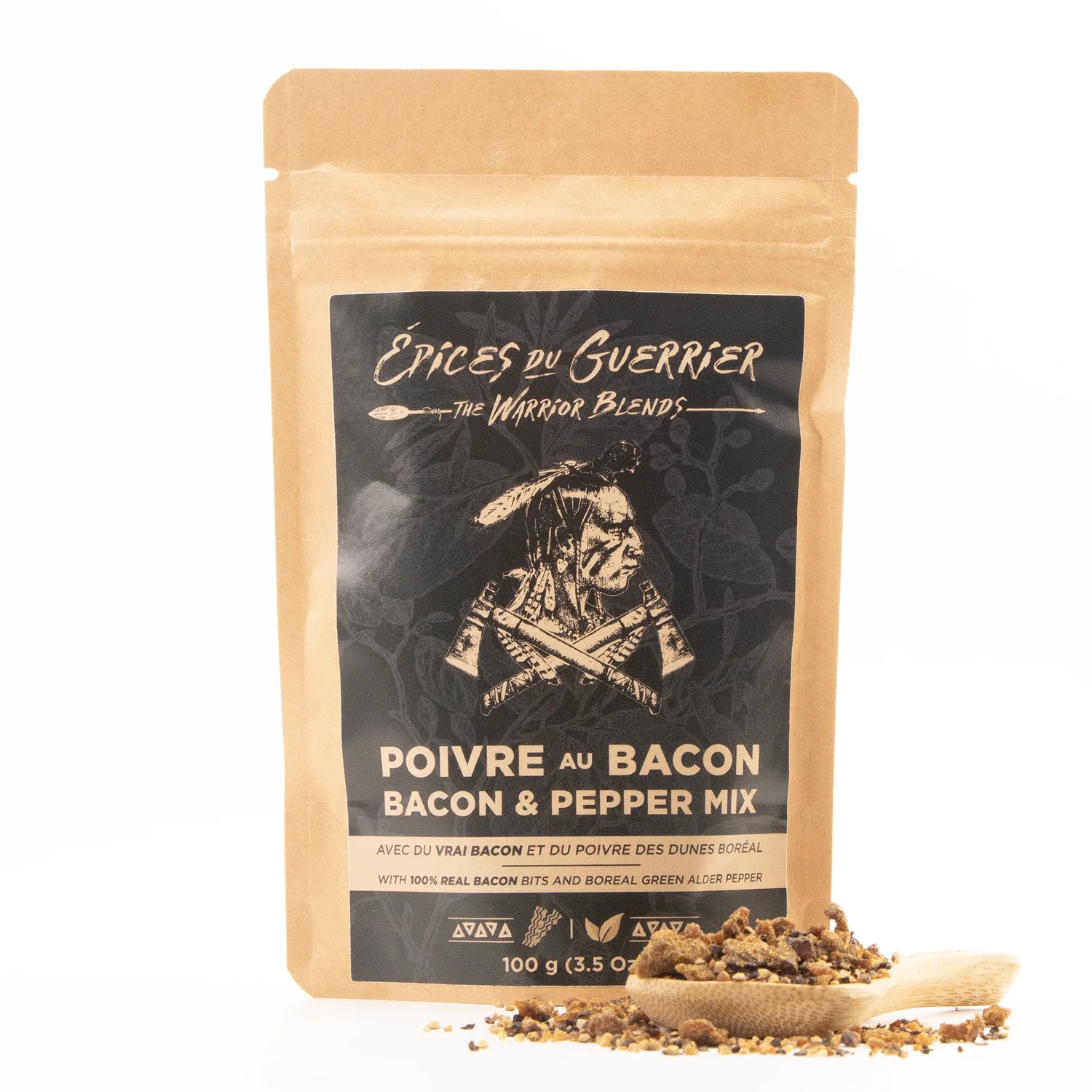 Pepper with bacon