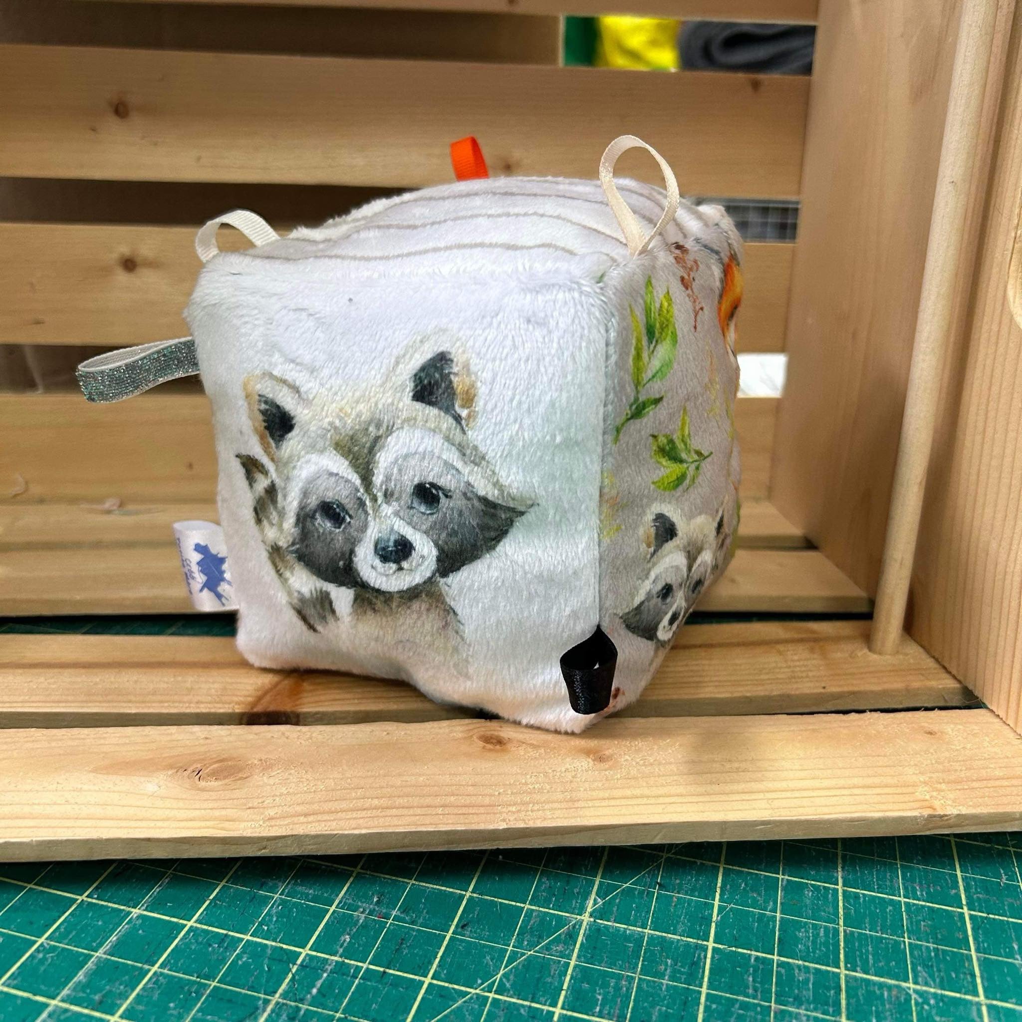 Cube d’éveil raton, renard