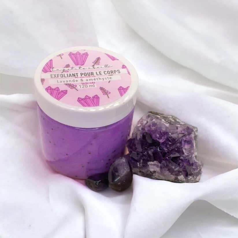 Body Scrub, Lavender & Amethyst