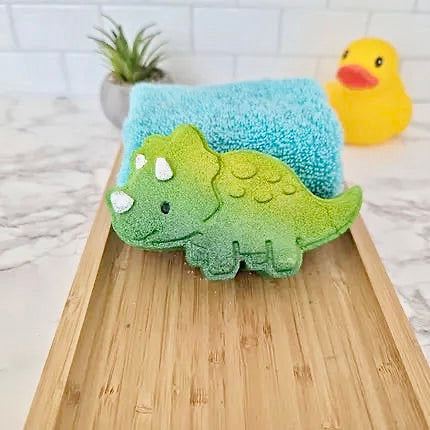 Triceratops Dinosaur Bath Bomb