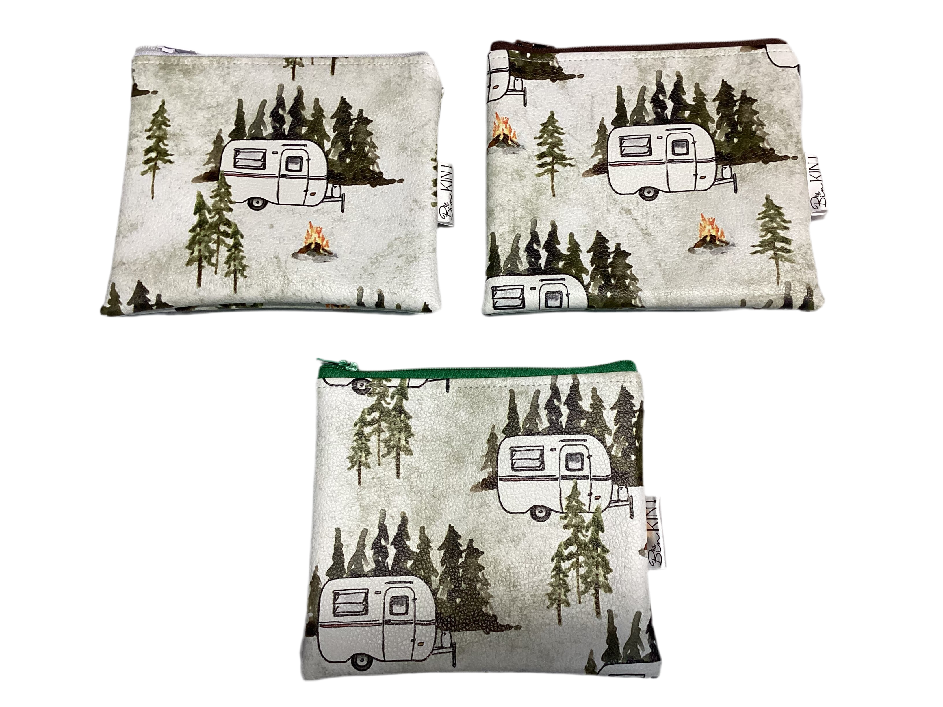 Pochette porte-monnaie carré au choix