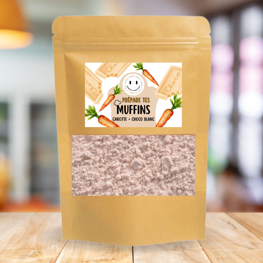 MUFFIN MIX - CARROT + WHITE CHOCO