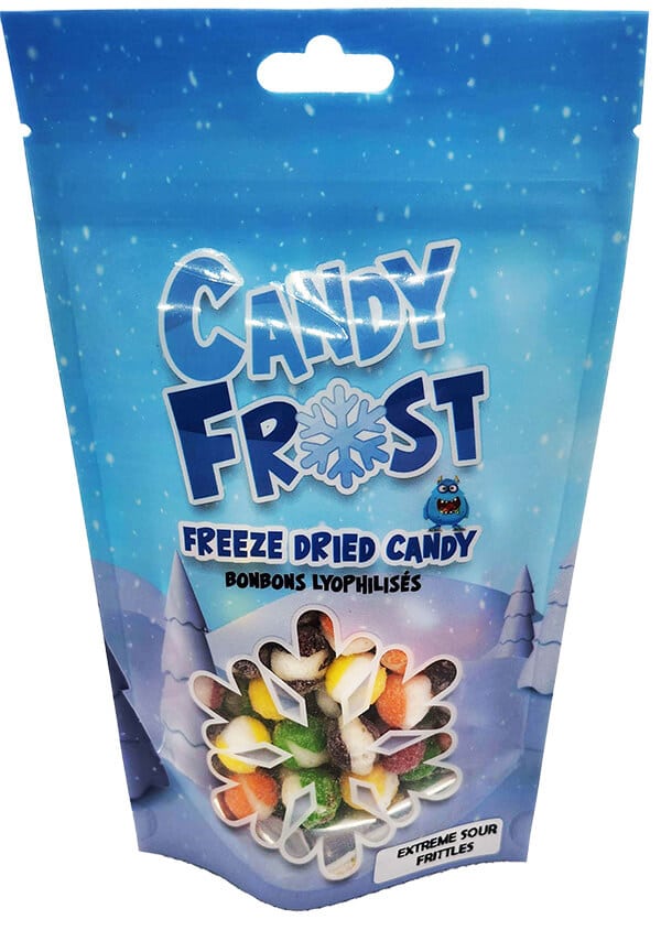 Skittles sûres extrème lyophilisés