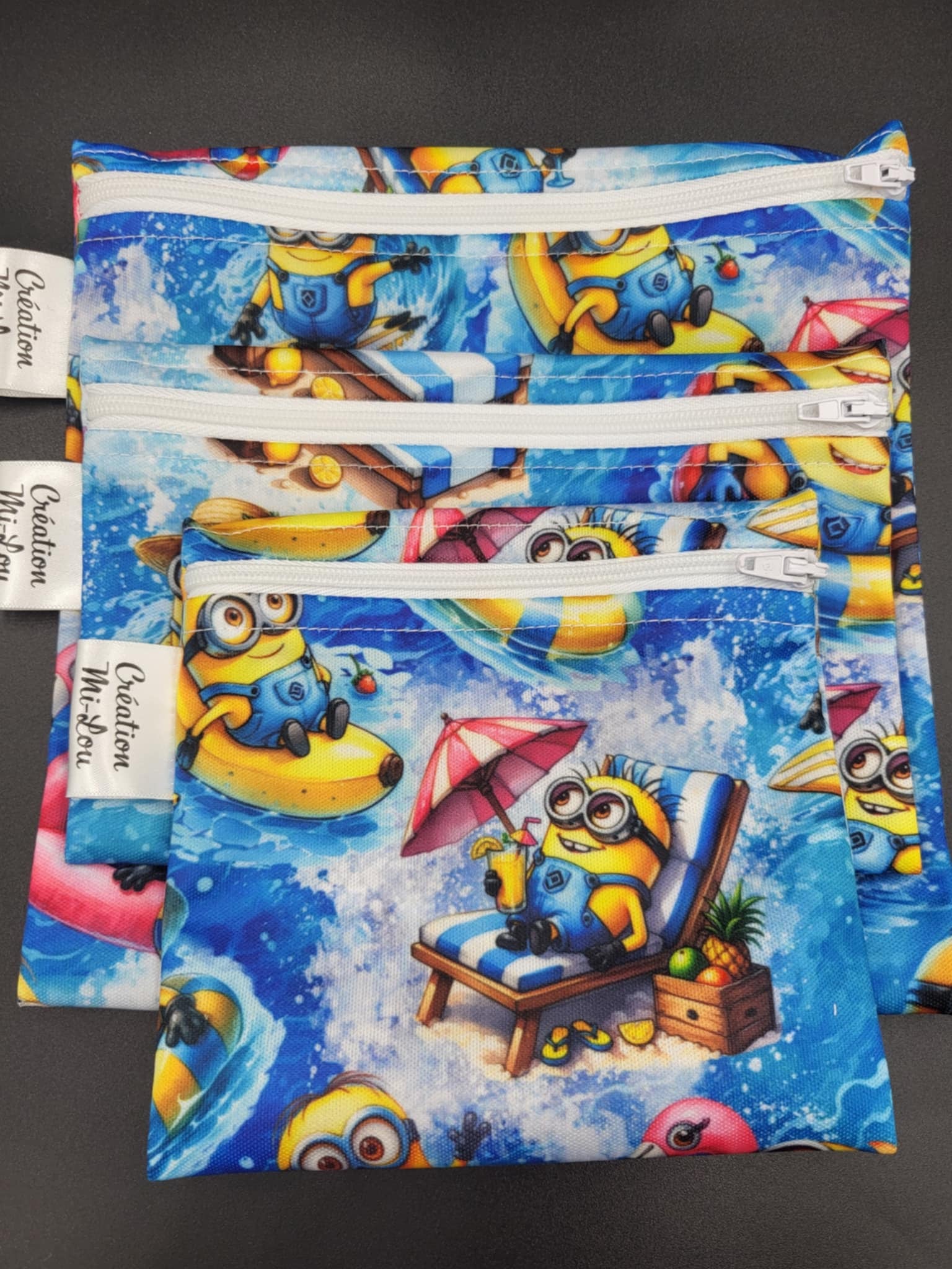 Sac à collation bonhomme jaune