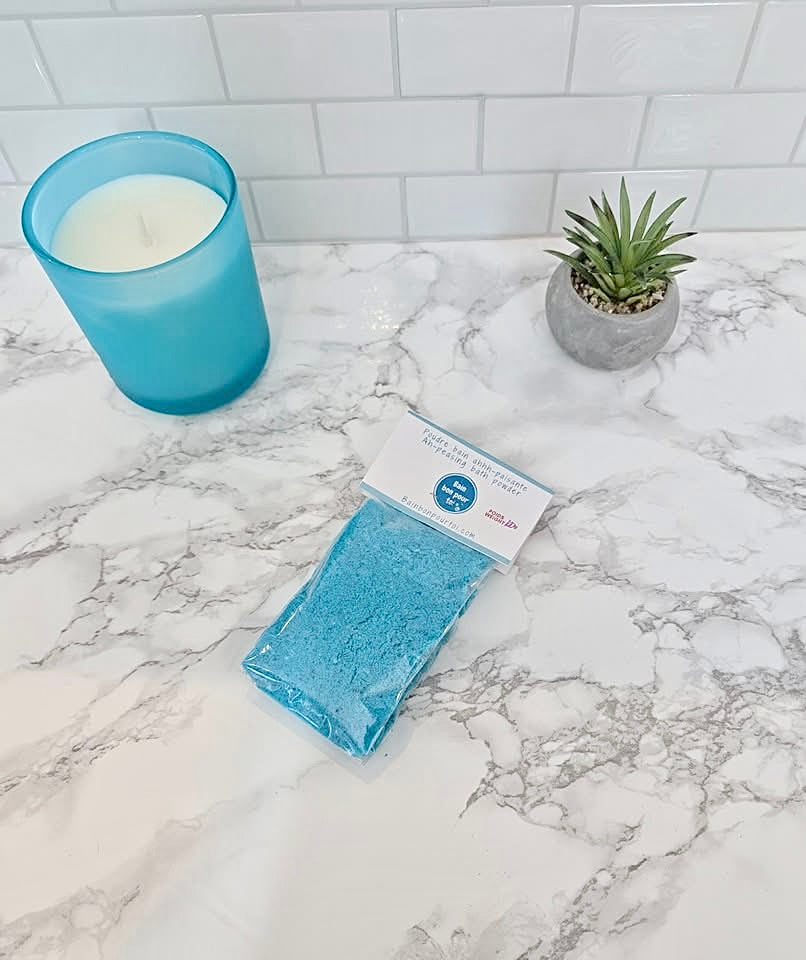Poudre de bain Ahhh-paisante eucalyptus, menthe