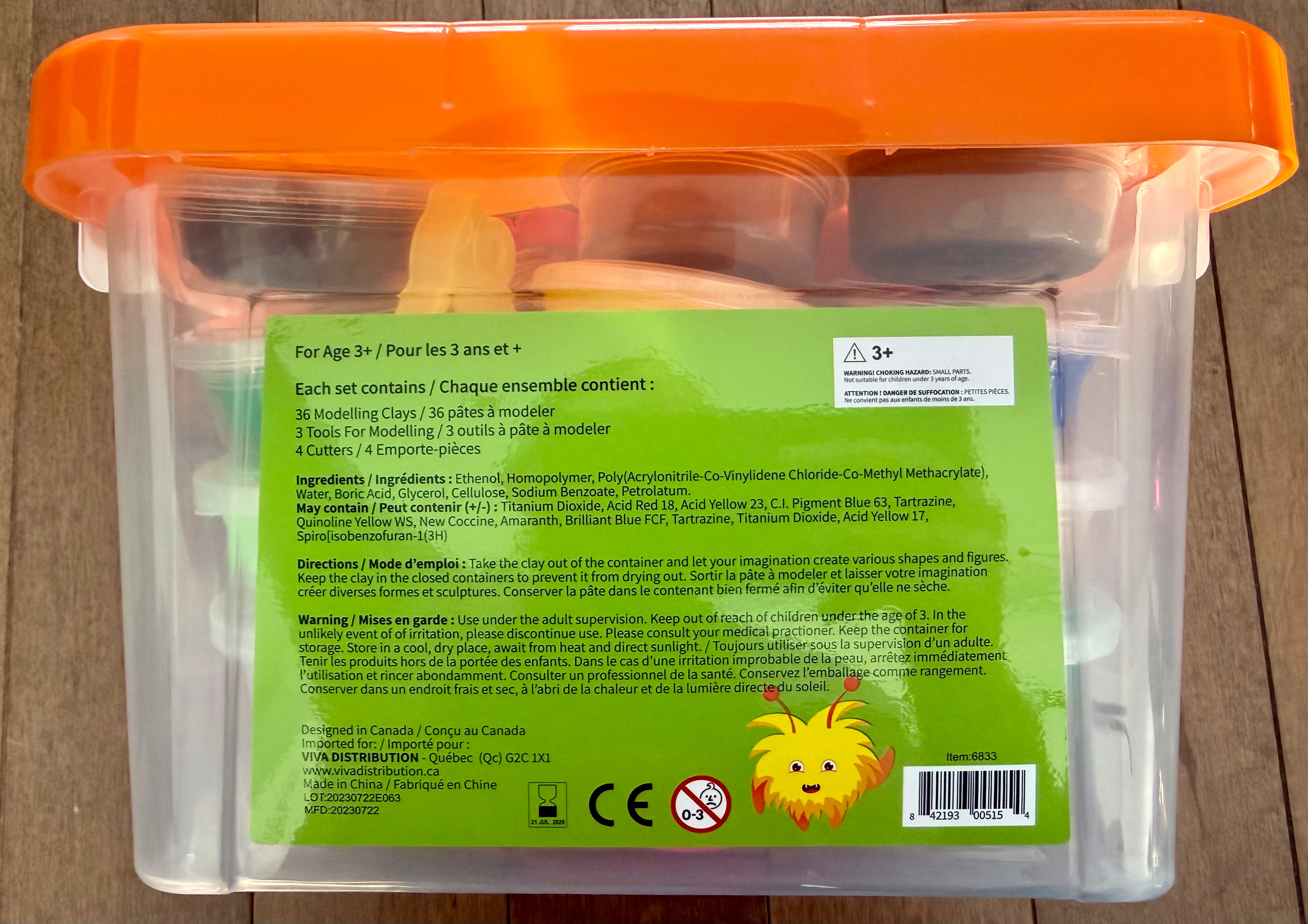 Gros Ensemble de pâte à modeler