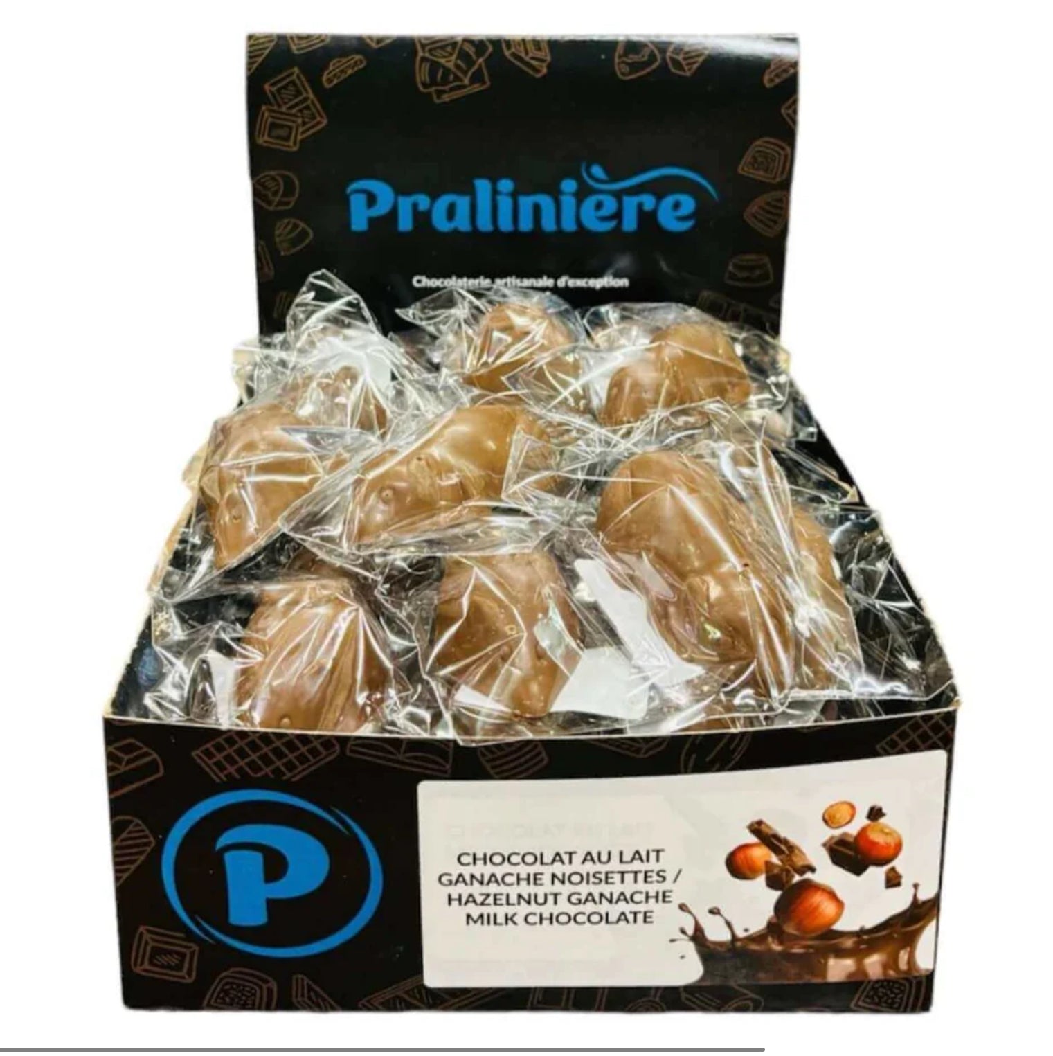 Souris en chocolat à la noisette