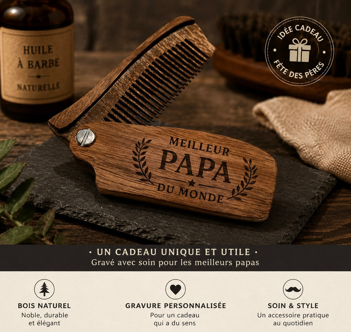 Peigne à barbe