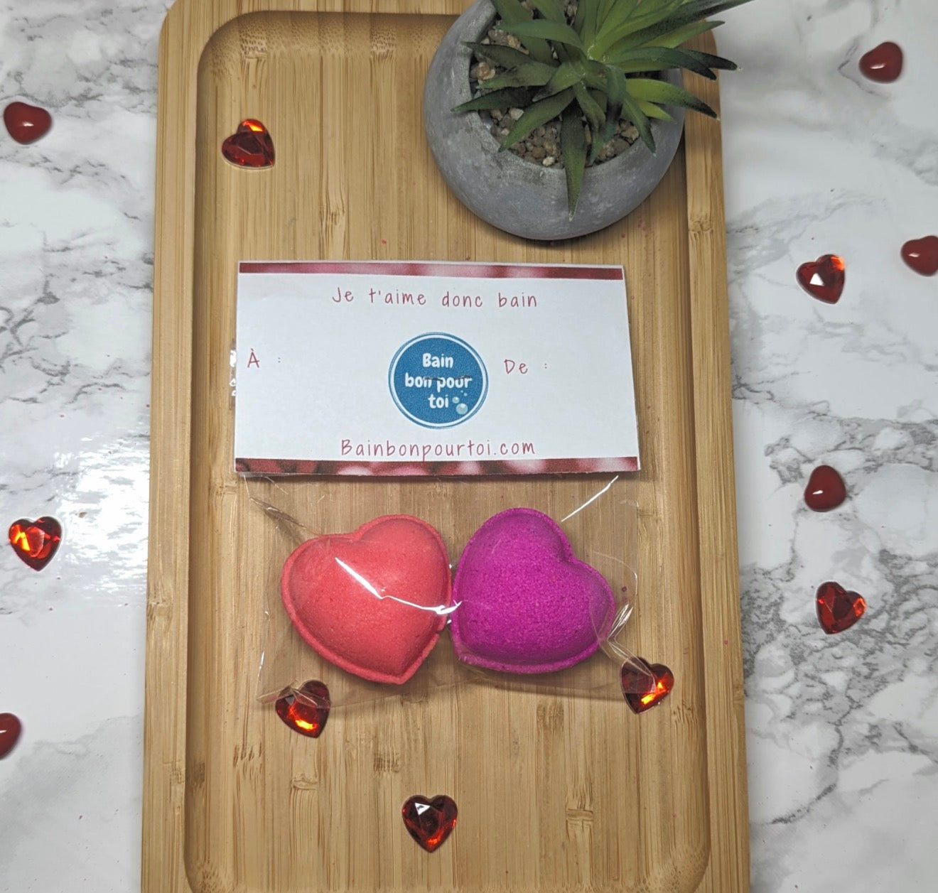 Duo de mini coeur